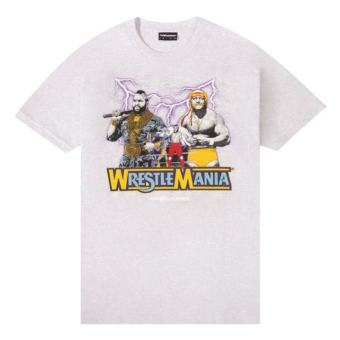 The Hundreds × WWF The Hundreds Hulk Hogan Vs Mr. T Tee Grey Sz. Small Size US S / EU 44-46 / 1 - 1 Thumbnail