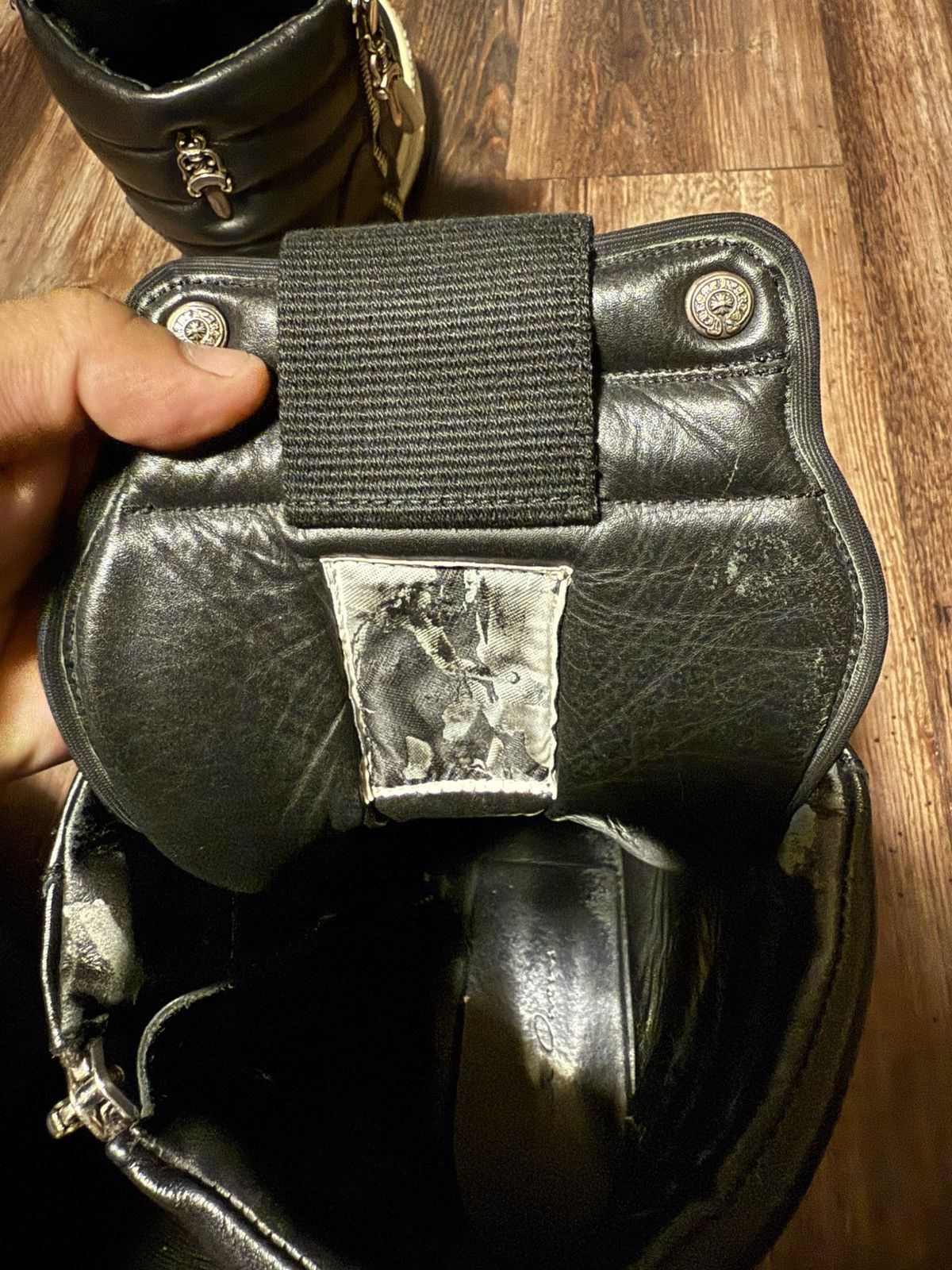 Chrome Hearts × Rick Owens Chrome Hearts Rick Owens Geo Baskets Size US 10 / EU 43 - 7 Thumbnail