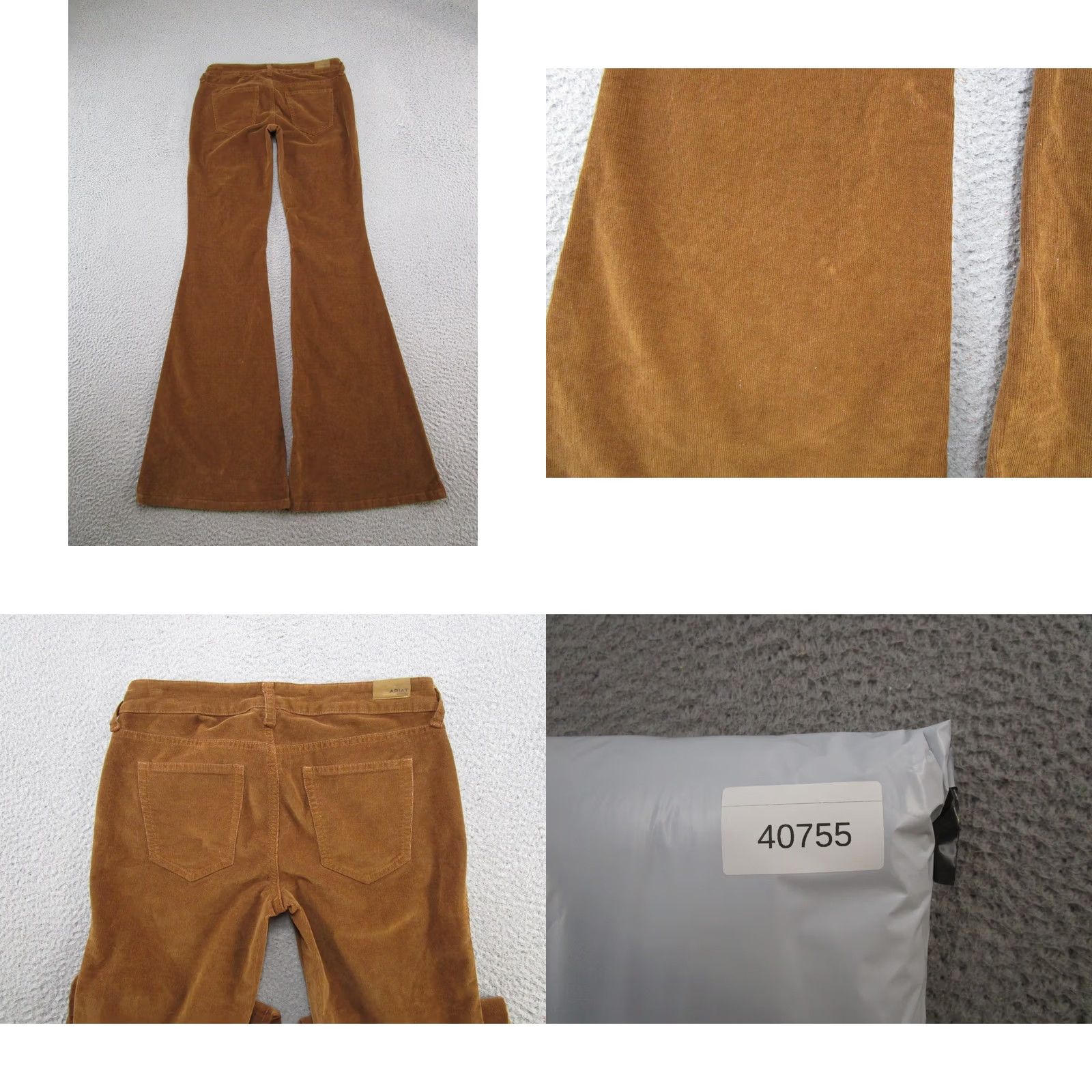 Ariat Ariat Flare Jeans Women’s Size 27 Brown Stretch Denim Western 34 Inseam 27x34 5-Pocket Cowboy Shirt Size 27" / US 4 / IT 40 - 9 Thumbnail