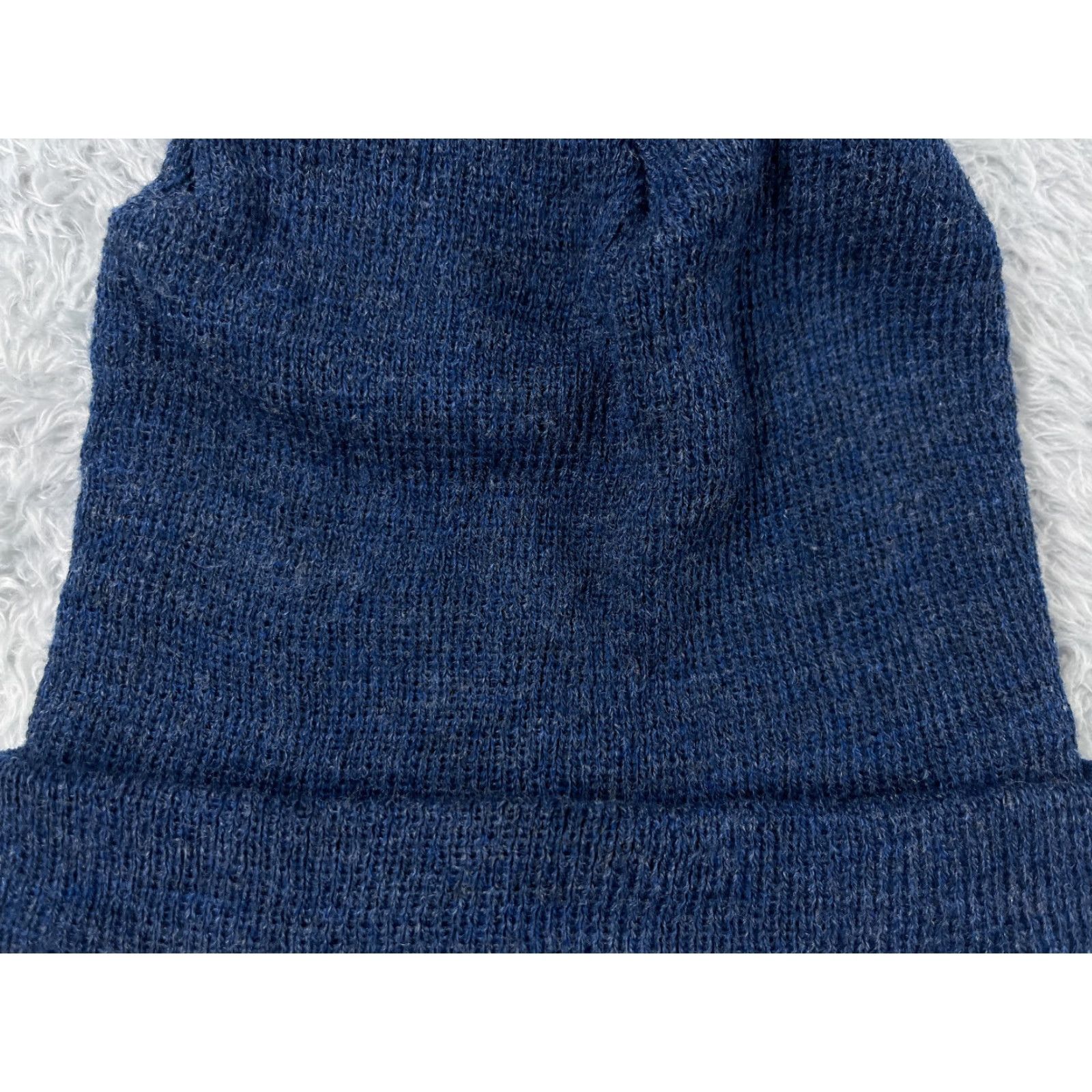 Vintage Quagga Accessories Beanie Adult One Size Blue Knit Acrylic Polyester Blend Hat Beanie Unisex Mens Womens Size ONE SIZE - 2 Thumbnail