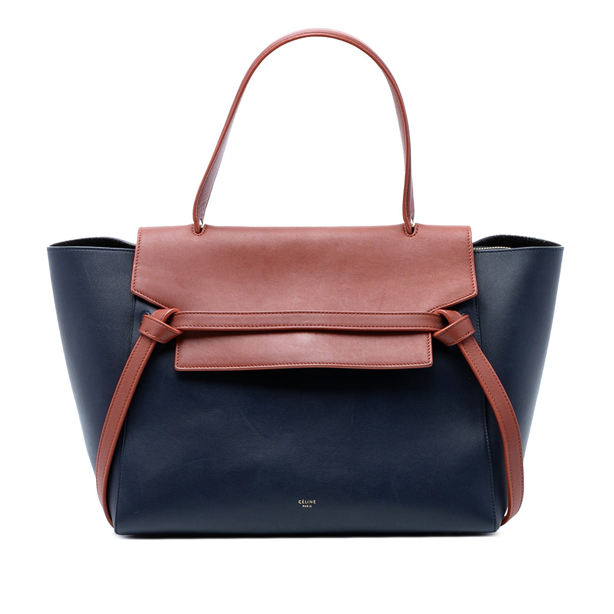 Celine Mini Bicolor Smooth Calfskin Belt Bag Size ONE SIZE - 1 Thumbnail