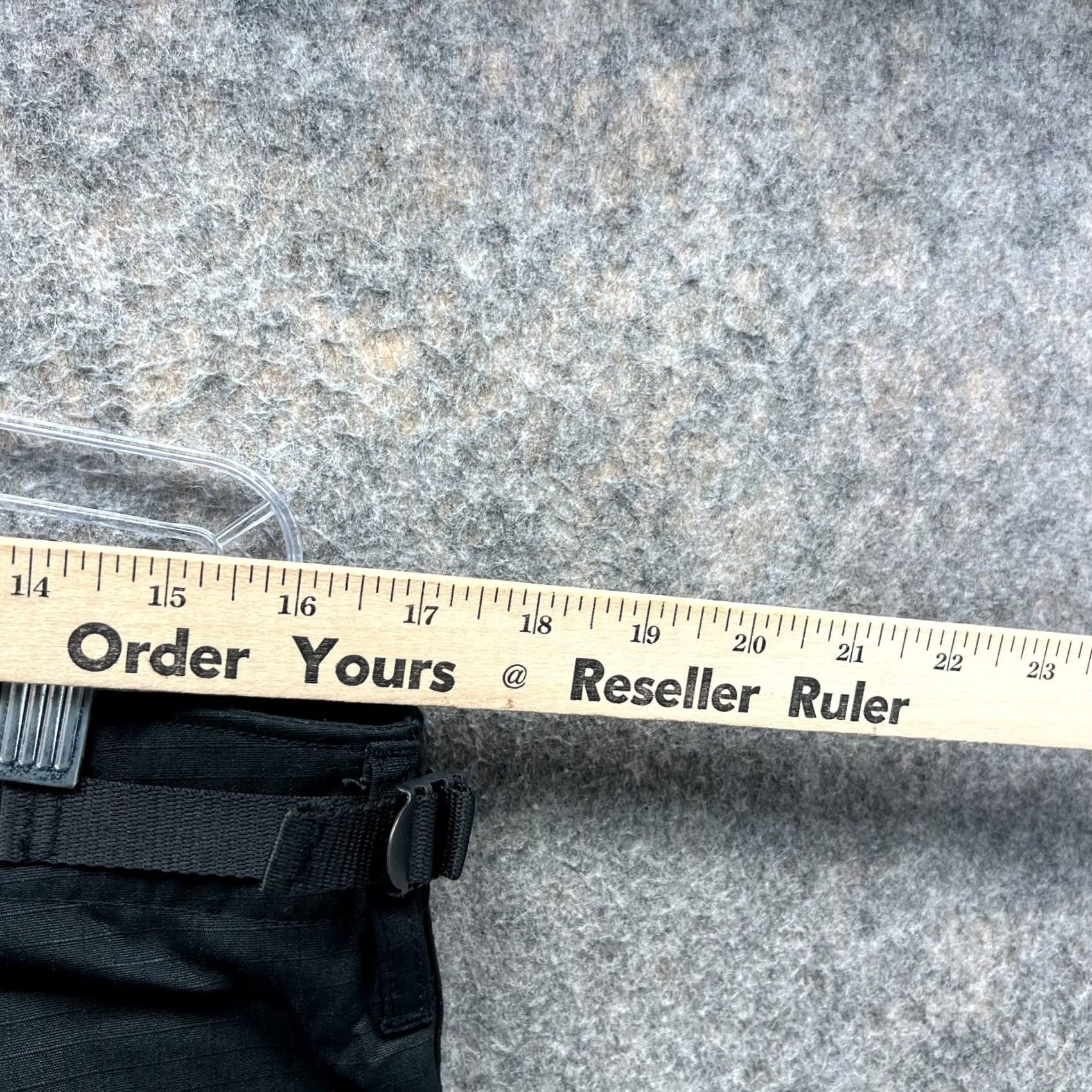 Vintage Tact Squad Pants Men Medium Cargo Police Combat Ripstop Polyester Black NEW Size US 31 - 4 Thumbnail