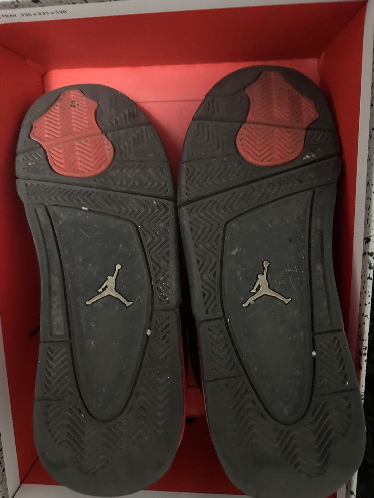 Jordan Brand Air Jordan 4 Retro Red Thunder Size US 9 / EU 42 - 17 Thumbnail