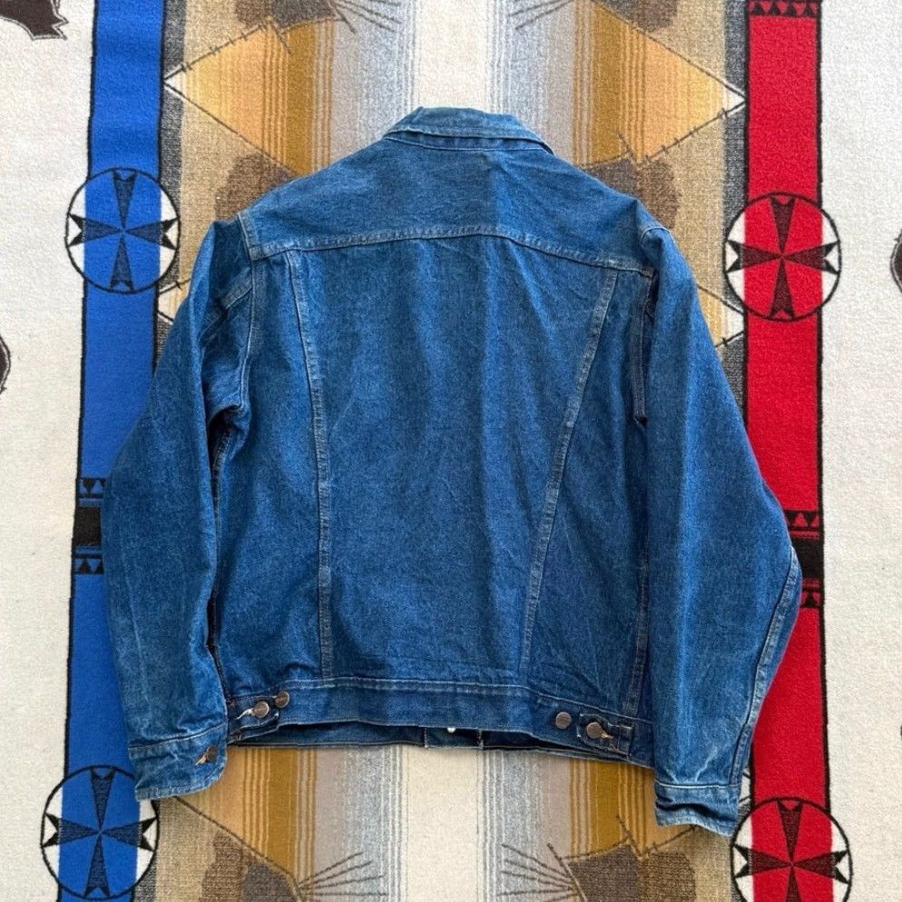 Dickies VINTAGE Dickies Denim Jacket Mens 42 Trucker Jeans Blue 80s 90s Workwear Casual Jacket Size US 42 / EU 58 - 2 Thumbnail