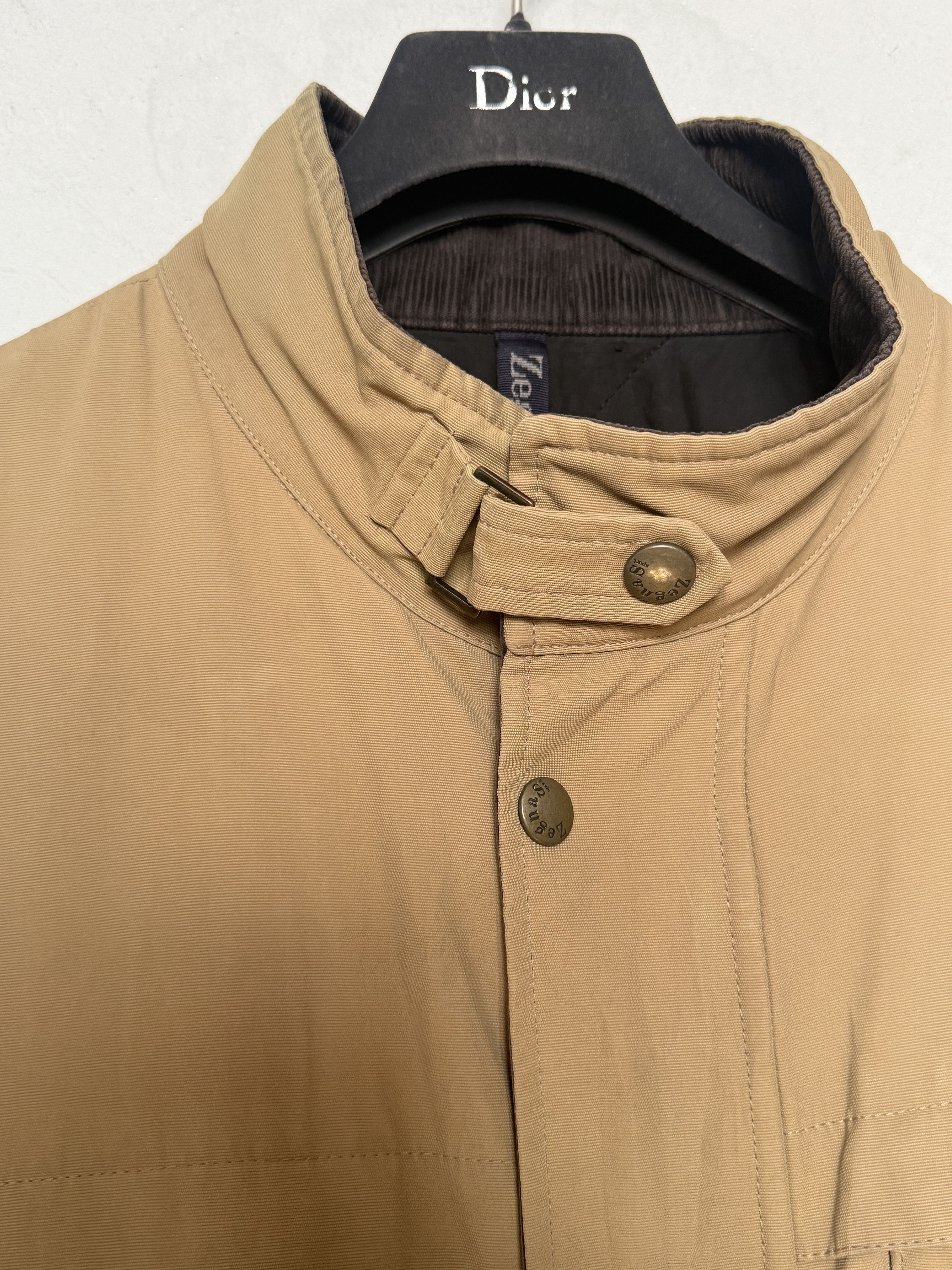 Z Zegna Z Zegna down jacket patch logo beige size L Size US L / EU 52-54 / 3 - 11 Thumbnail