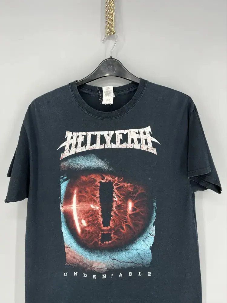 Band Tees × Vintage Vintage Hellyeah Band Forged In Fire Tour Band Rock Tee Size US L / EU 52-54 / 3 - 7 Thumbnail