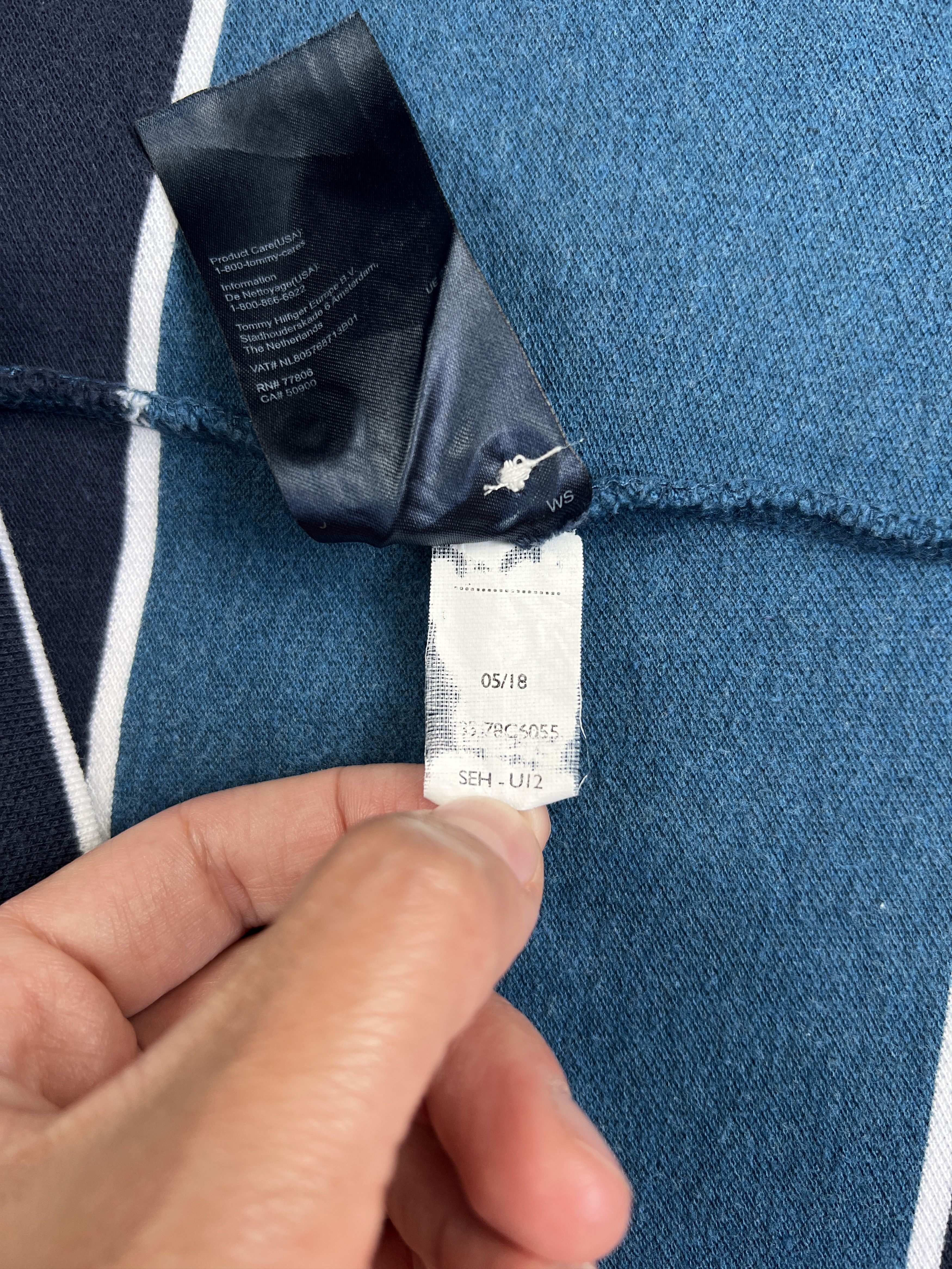Tommy Hilfiger Tommy Hilfiger Classic Fit Rugby-Style Polo Long Sleeve L Size US L / EU 52-54 / 3 - 15 Thumbnail
