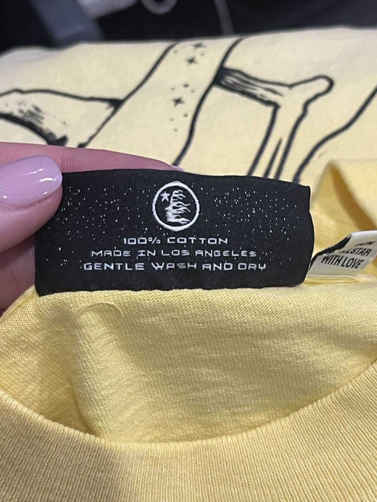 HELLSTAR Hellstar Sports Marathon T-Shirt (Yellow) Size US S / EU 44-46 / 1 - 6 Thumbnail