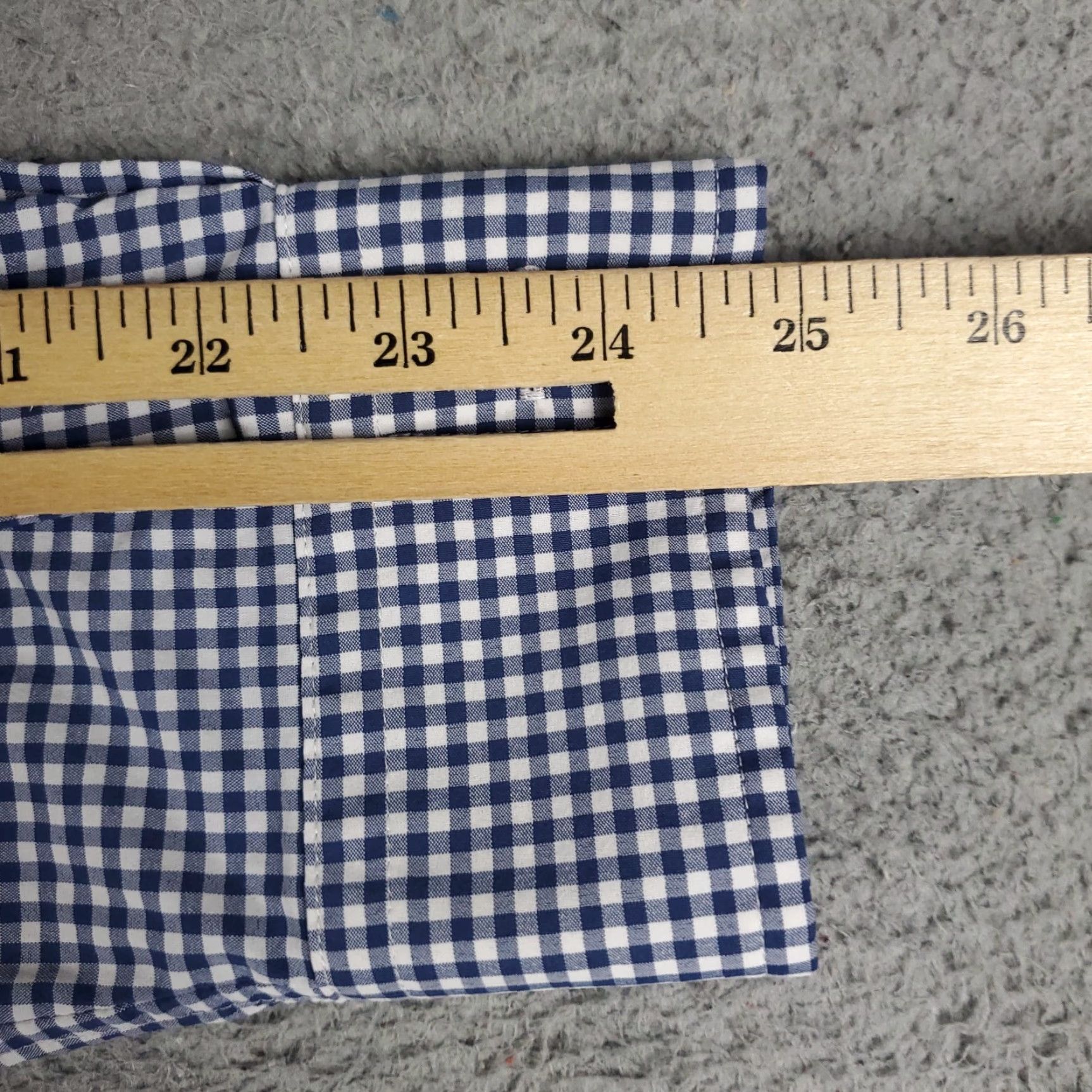 Vineyard Vines Vineyard Vines Shirt Mens XS Blue Check Whale Casual Button Up Long Sleeve Size US XS / EU 42 / 0 - 6 Thumbnail