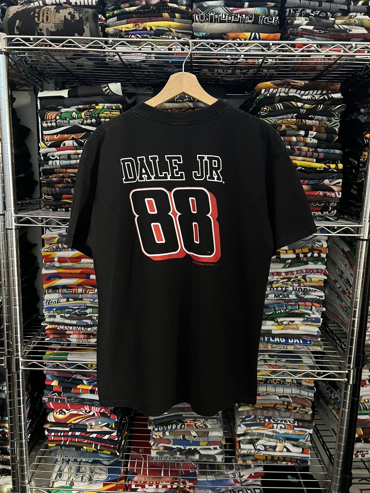 NASCAR 2008 Dale Earnhardt Jr Racing Tee Size US L / EU 52-54 / 3 - 2 Thumbnail
