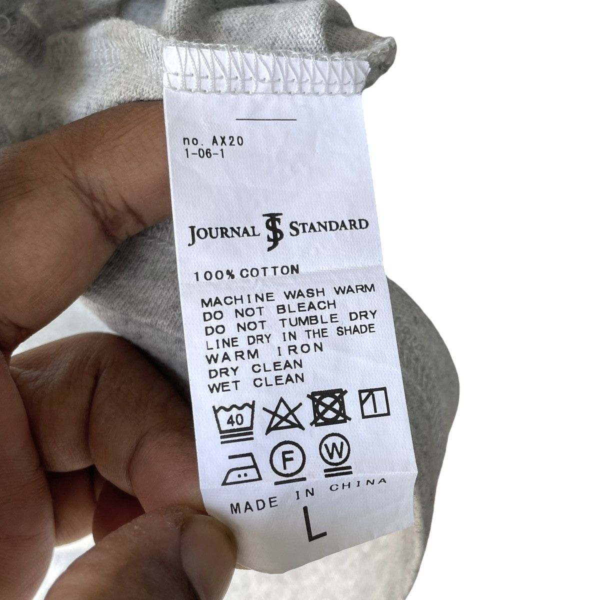 Journal Standard Journal Standard Japan Boxy Cut Pocket Tee Size US L / EU 52-54 / 3 - 5 Thumbnail