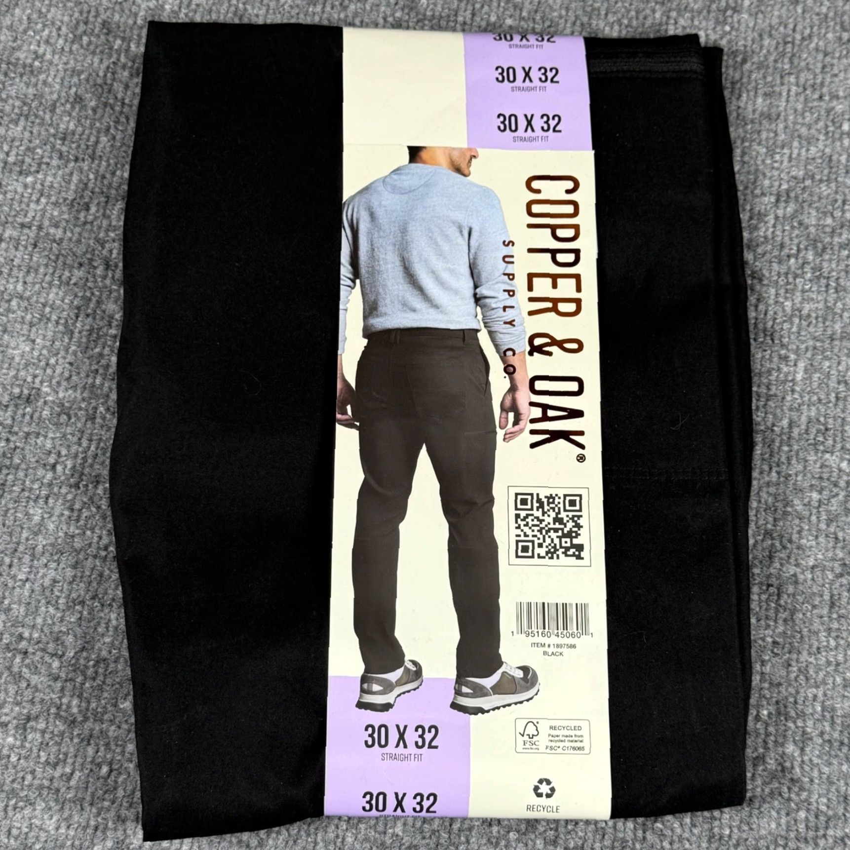 Vintage Copper Oak Tech Utility Pants Men Black Straight Fit 30x32 Cargo Pockets Stretch Workwear Outdoor Pants Mens Size US 30 / EU 46 - 2 Thumbnail