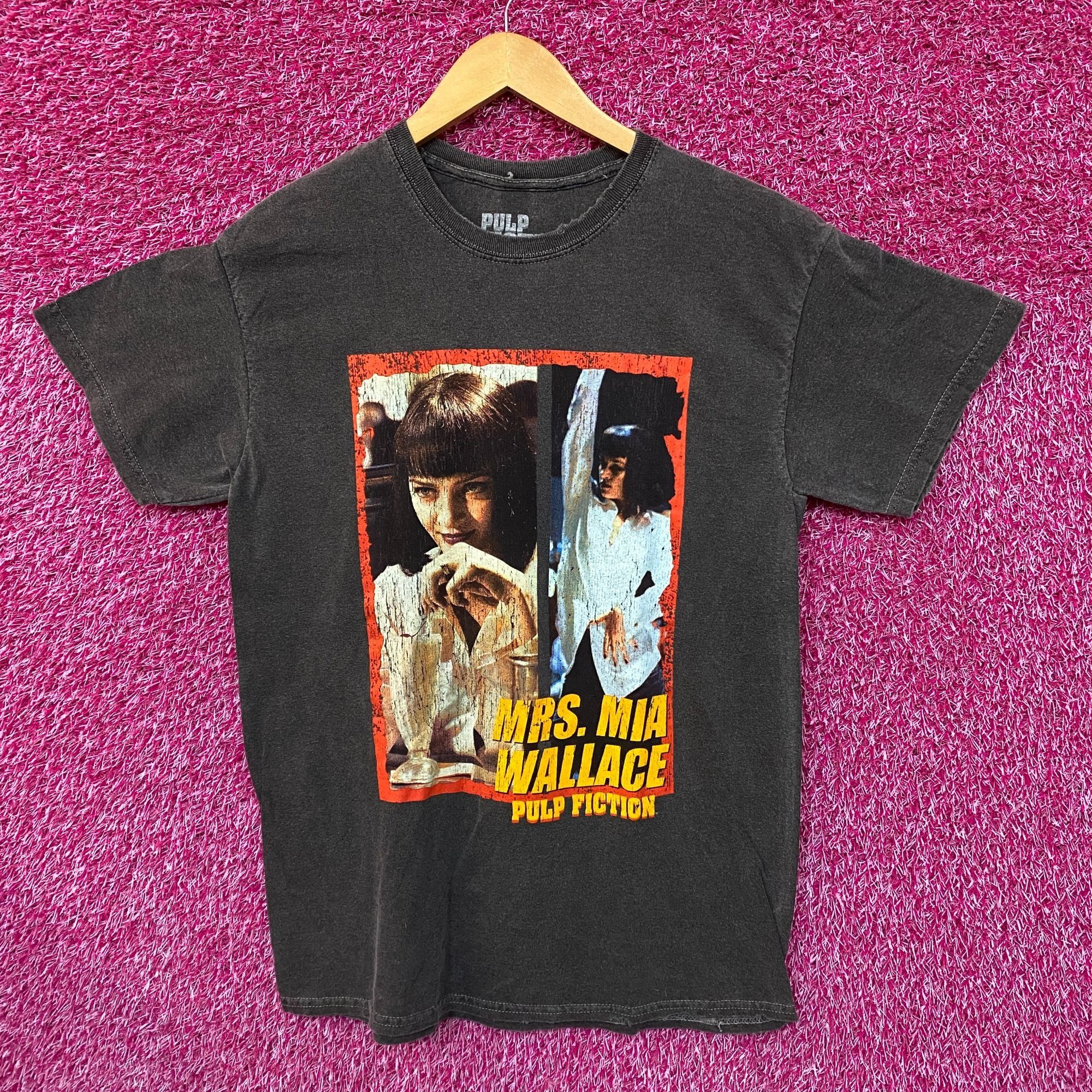 Other Pulp Fiction Mrs Mia Wallace Poster Movie Tee L Size US L / EU 52-54 / 3 - 1 Thumbnail