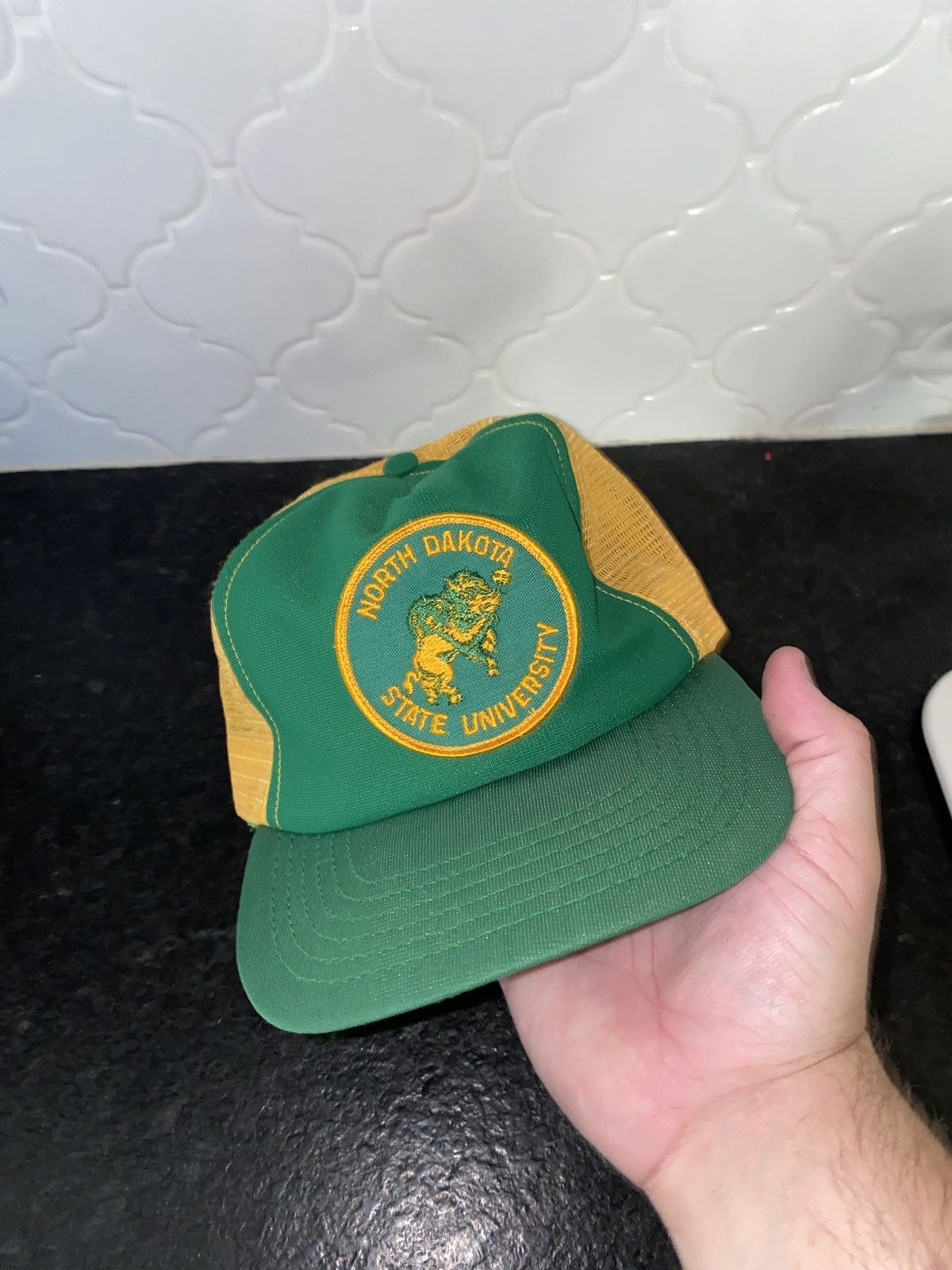Other Vintage 80s North Dakota state trucker hat Size ONE SIZE - 4 Thumbnail