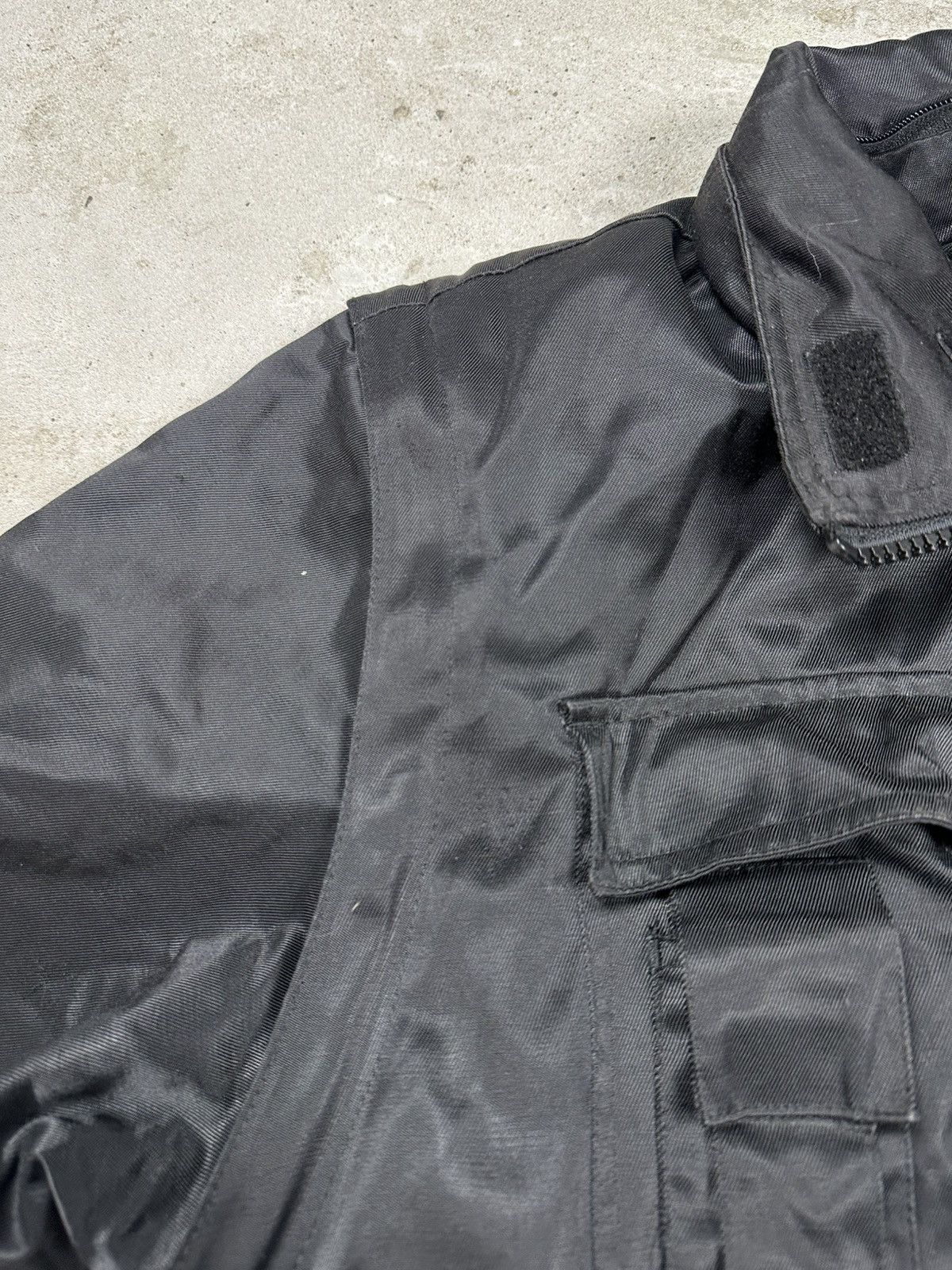 If Six Was Nine × Japanese Brand × Levi's Vintage Y2K Black Utility Faux Fur Insulated Bomber Jacket Size US M / EU 48-50 / 2 - 8 Thumbnail