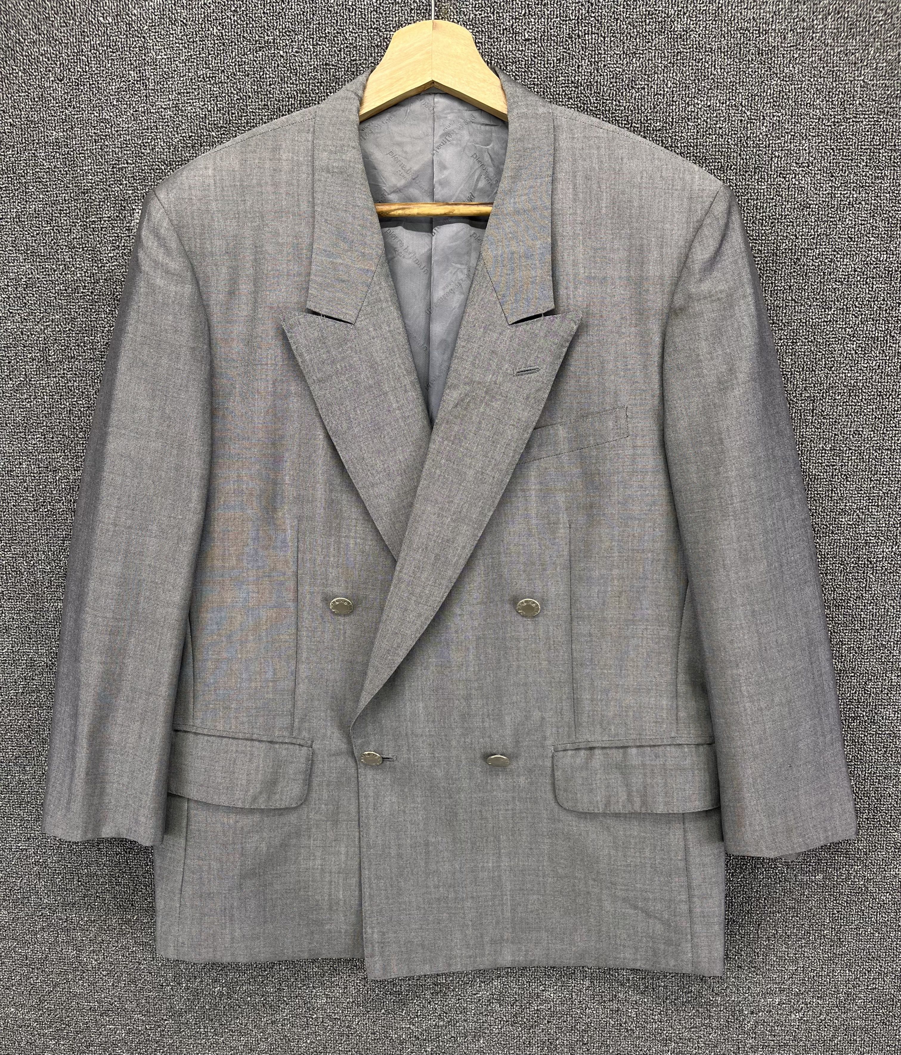 Balmain Vintage Pierre Balmain Luxury Wool Blazer Coat Jacket Size US M / EU 48-50 / 2 - 1 Thumbnail