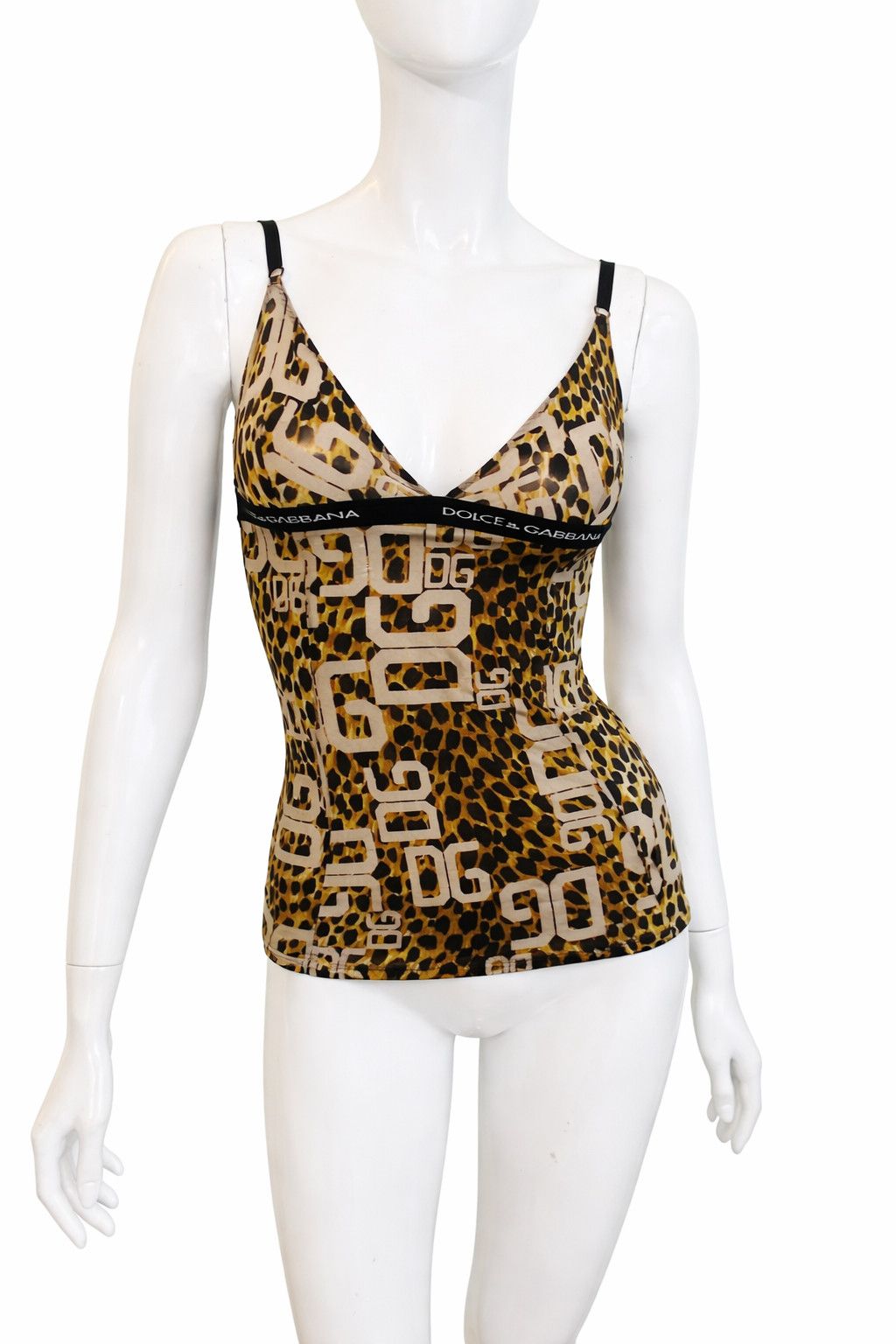 Dolce & Gabbana Dolce & Gabbana D&G Leopard Print X-small Small Top Size XS / US 0-2 / IT 36-38 - 9 Thumbnail
