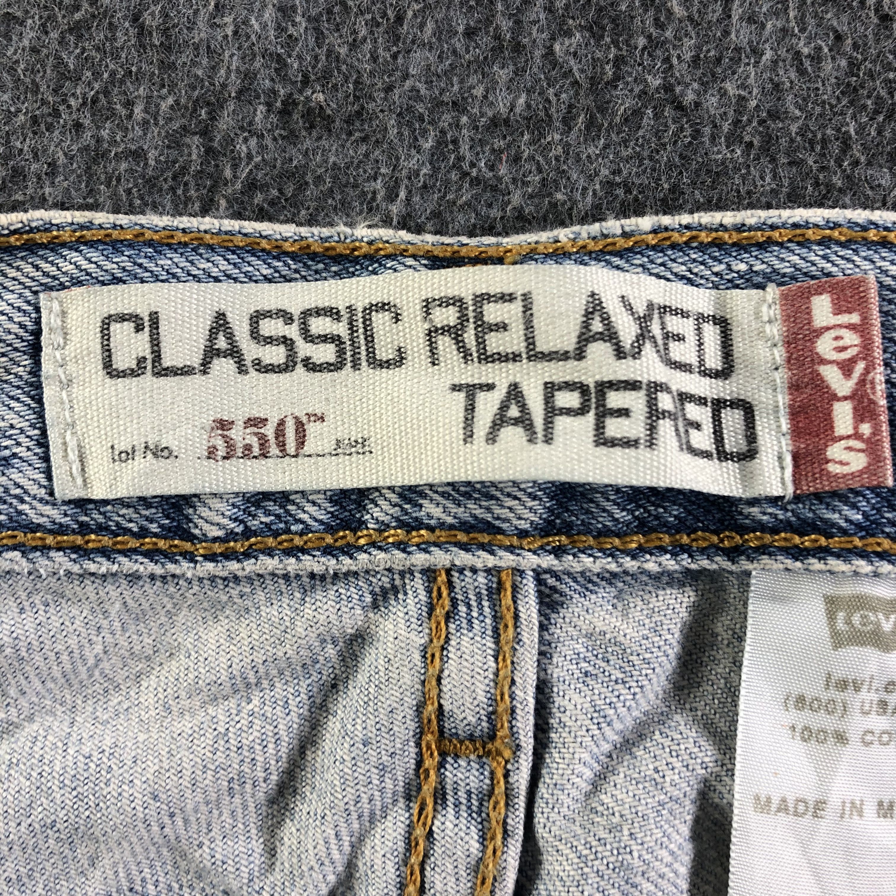 Levi's Vintage Levis 550 Jeans-J3267 Size US 34 / EU 50 - 12 Thumbnail