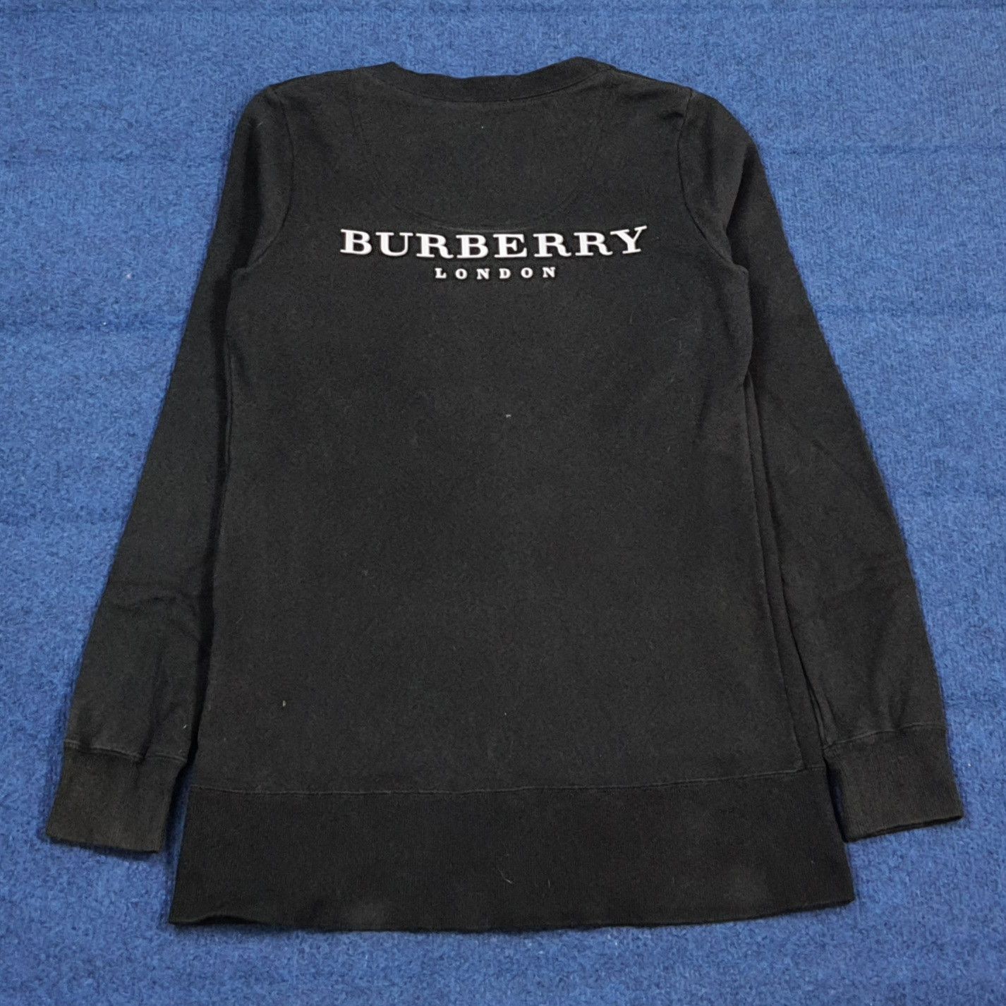 Burberry Vintage Burberry Blue Label Custom Logo Cardigan C302N22 Size XS / US 0-2 / IT 36-38 - 3 Thumbnail