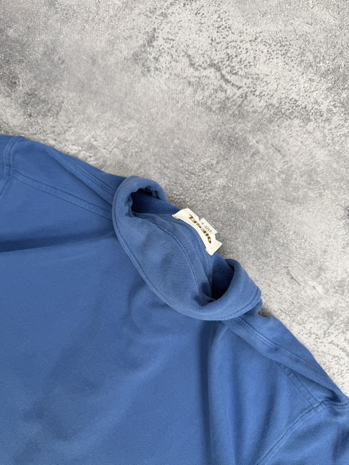 Diesel Vintage Y2K Diesel Avant Garde Polo Shirt 90s Streetwear Size US S / EU 44-46 / 1 - 14 Thumbnail