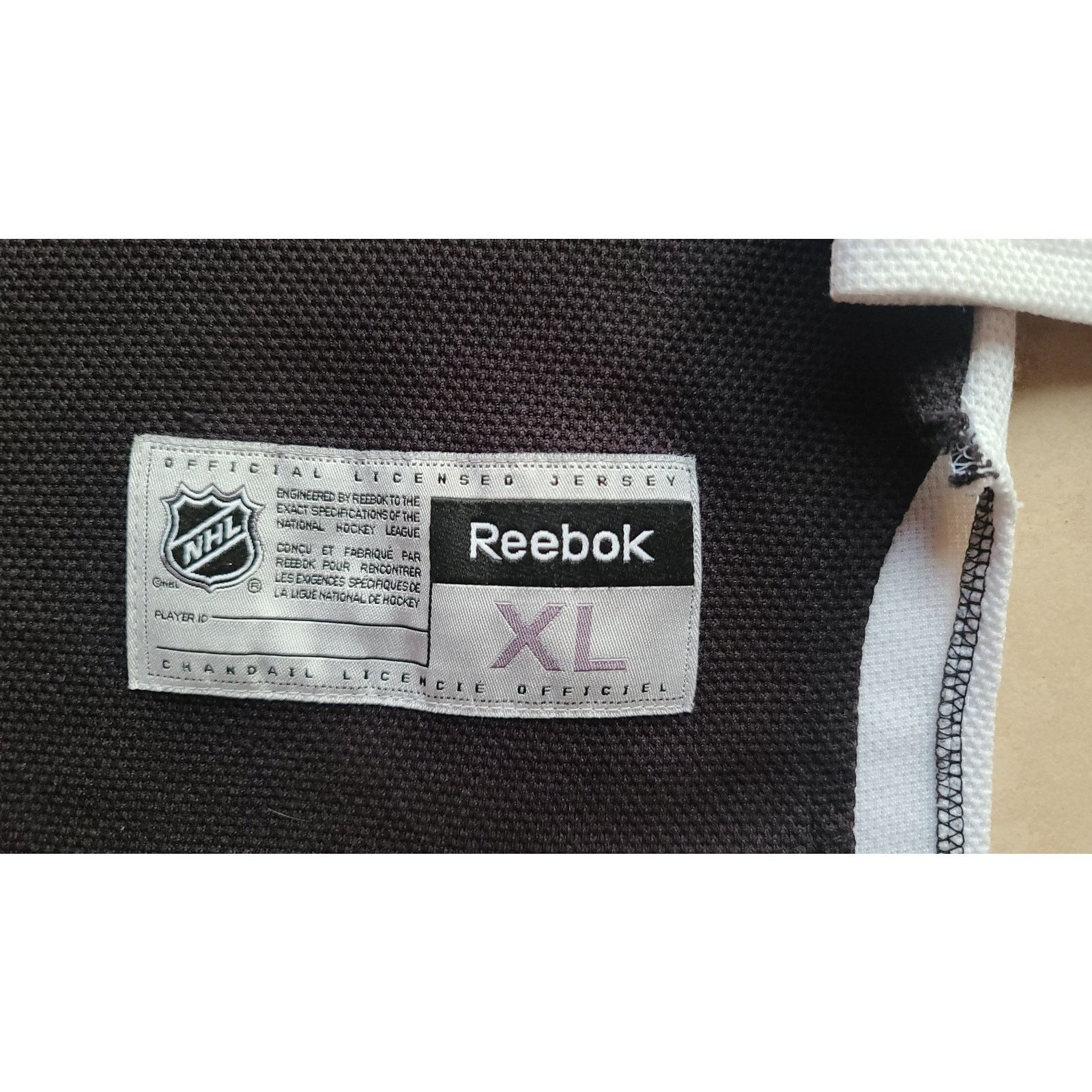 NHL × Reebok Pittsburgh Penguins 2010s RBK jersey XL blk gold hockey vtg Size US XL / EU 56 / 4 - 11 Thumbnail