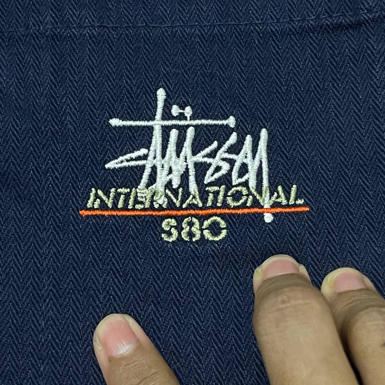 Stussy Vintage Stussy International S80 Zipper Chore Jacket Size US L / EU 52-54 / 3 - 7 Thumbnail