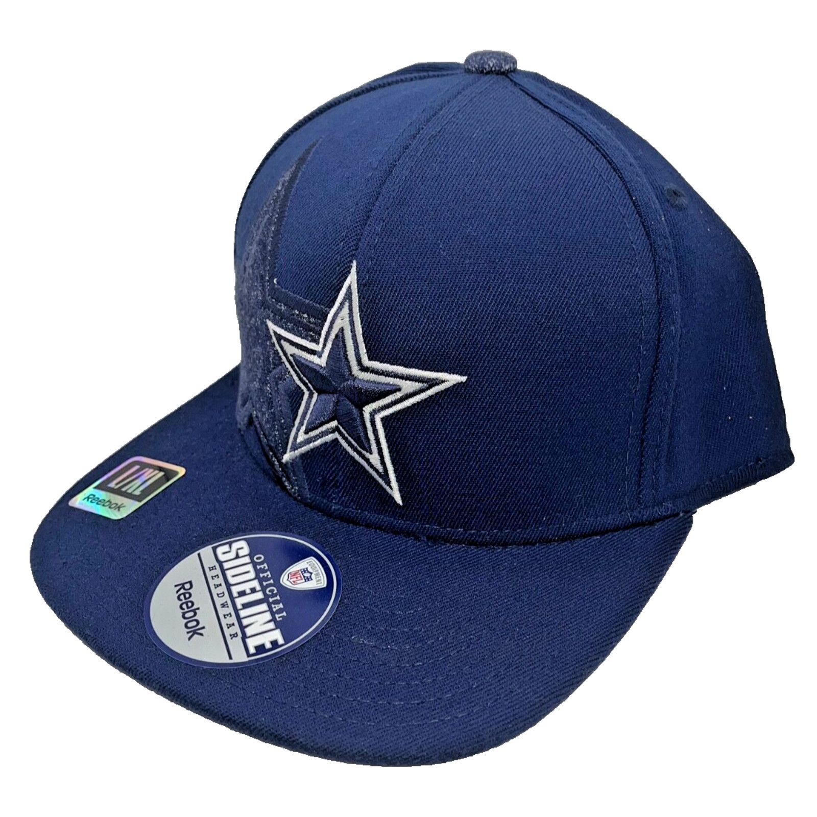 Reebok Dallas Cowboys NFL Reebok Sideline Men's Stretch Fit Hat Size ONE SIZE - 4 Thumbnail