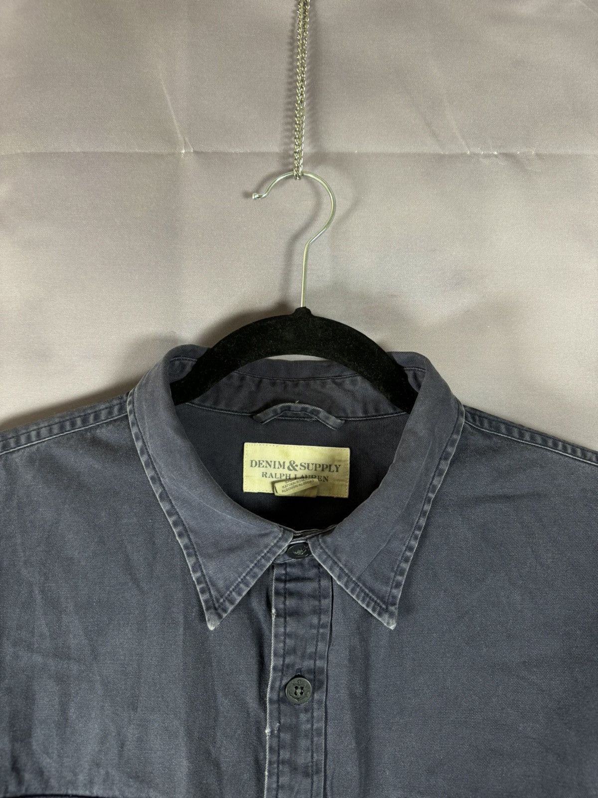 Denim & Supply Ralph Lauren × Ralph Lauren Ralph Lauren Denim & Supply Men’s Overshirt Twill Utility XL Size US XL / EU 56 / 4 - 3 Thumbnail