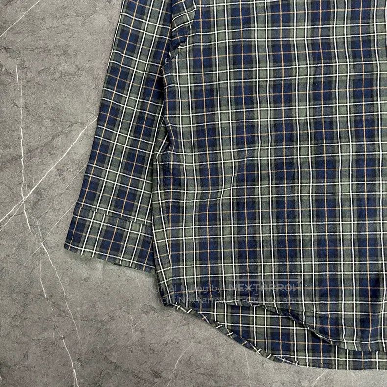 Balenciaga Balenciaga Back letter logo checkered shirt Size US S / EU 44-46 / 1 - 3 Thumbnail