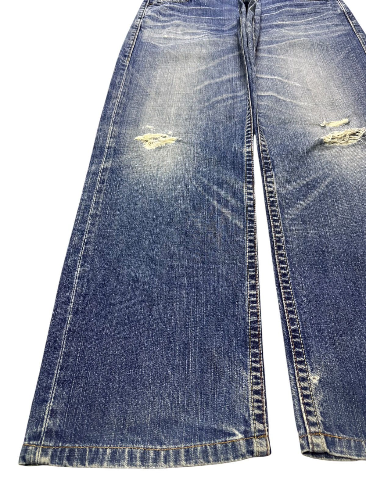 Levi's Vintage 90s Levis 503 Mud Wash Distressed Loose Baggy Jeans Size US 33 - 6 Thumbnail
