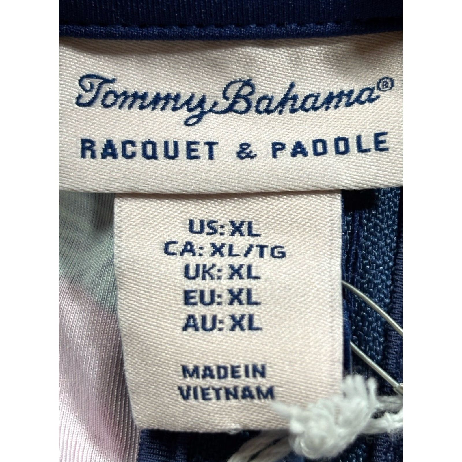 Tommy Bahama NEW Tommy Bahama Racquet & Paddle Active Floral Print Dress Size XL Blue UPF Size XL / US 12-14 / IT 48-50 - 7 Thumbnail