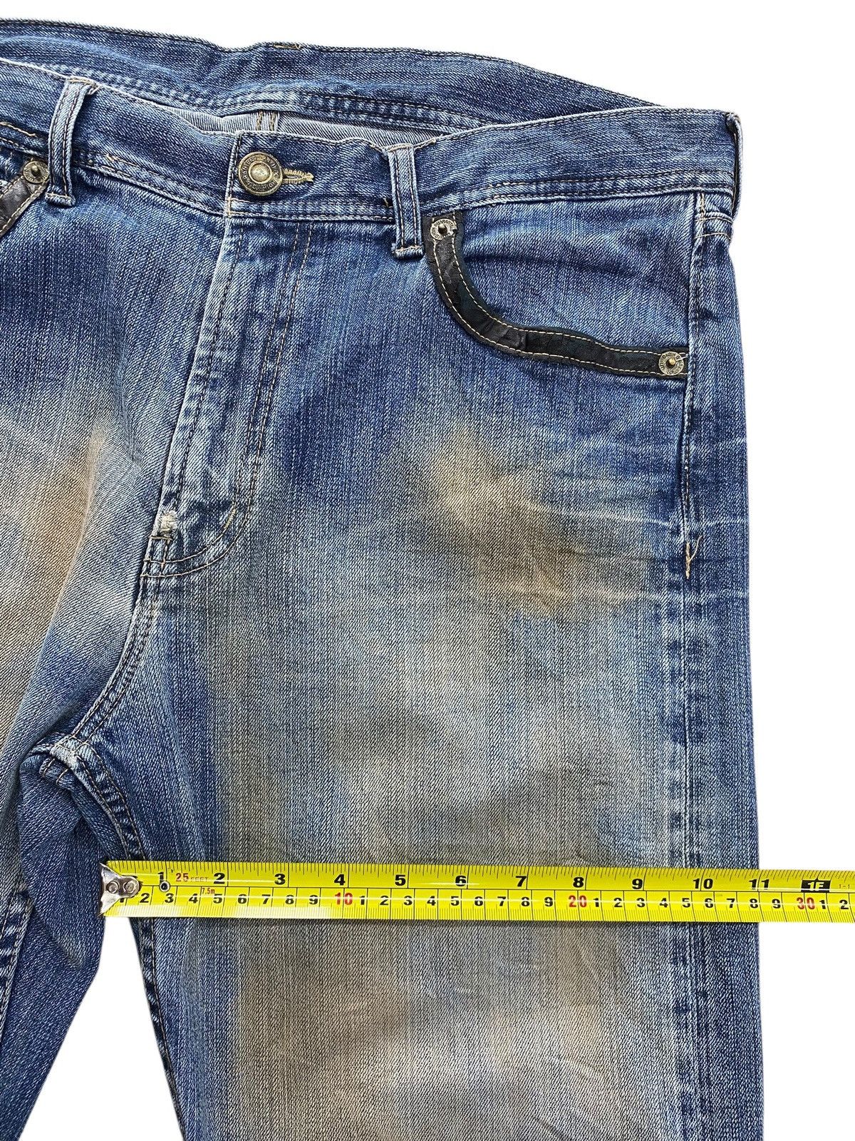 Japanese Brand Japanese Brand Mud Wash Style Straight Leg Jeans Size US 34 / EU 50 - 7 Thumbnail