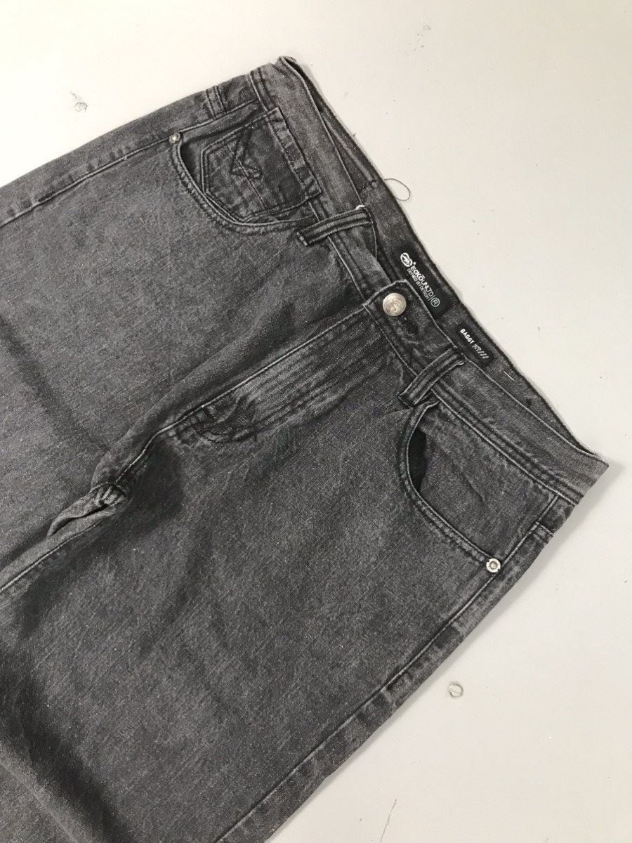 Ecko Unltd. × Vintage Vintage Ecko UNLTD. Baggy fit printed spell out denim Size US 37 - 4 Thumbnail