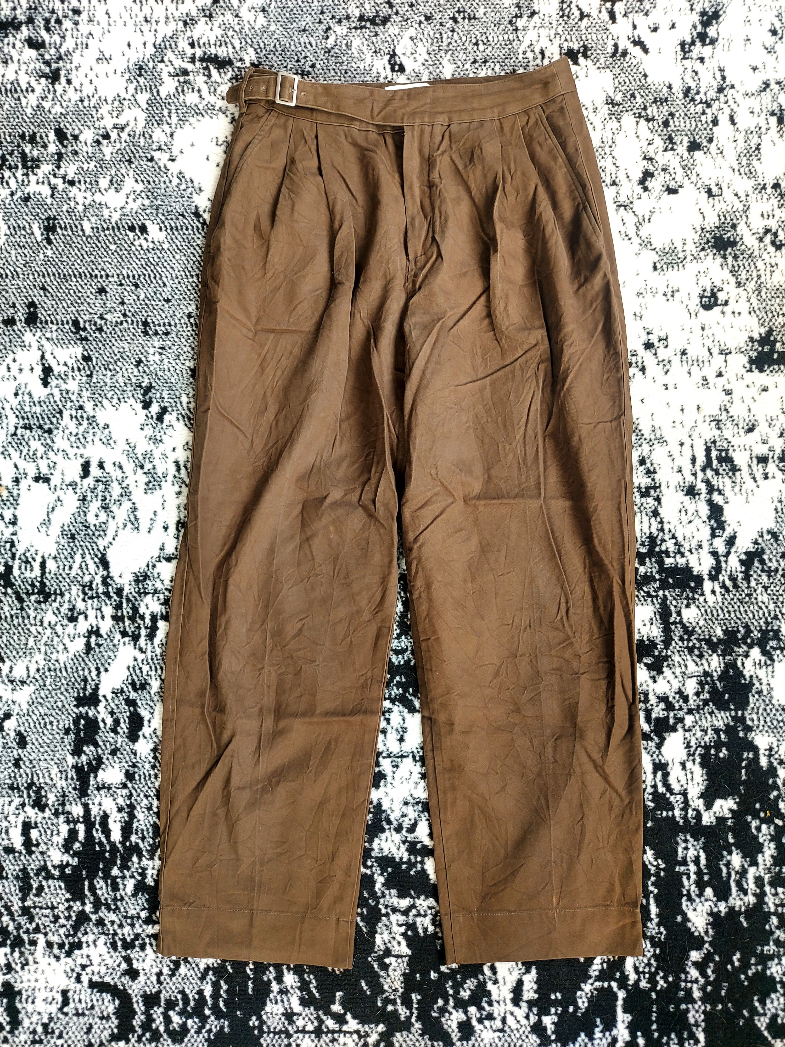 Ghurka × Japanese Brand × Vintage 💥Beslow Gurkha Pants Olive Size US 34 / EU 50 - 1 Thumbnail