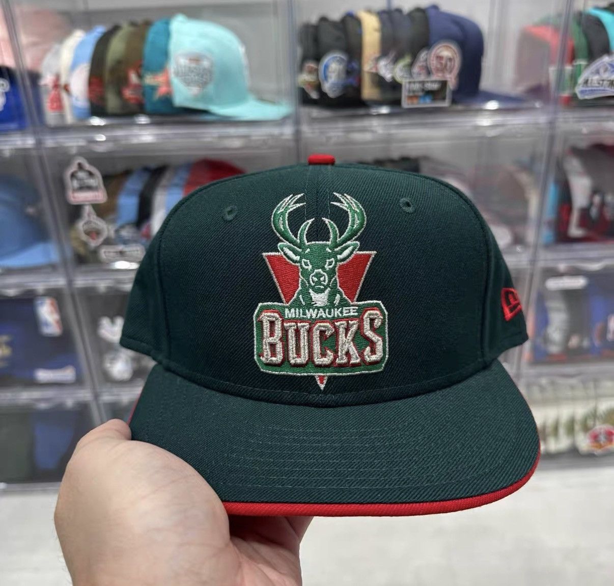 New Era New Era NBA Milwaukee Bucks Classic Baseball Cap J32 Size ONE SIZE - 1 Thumbnail
