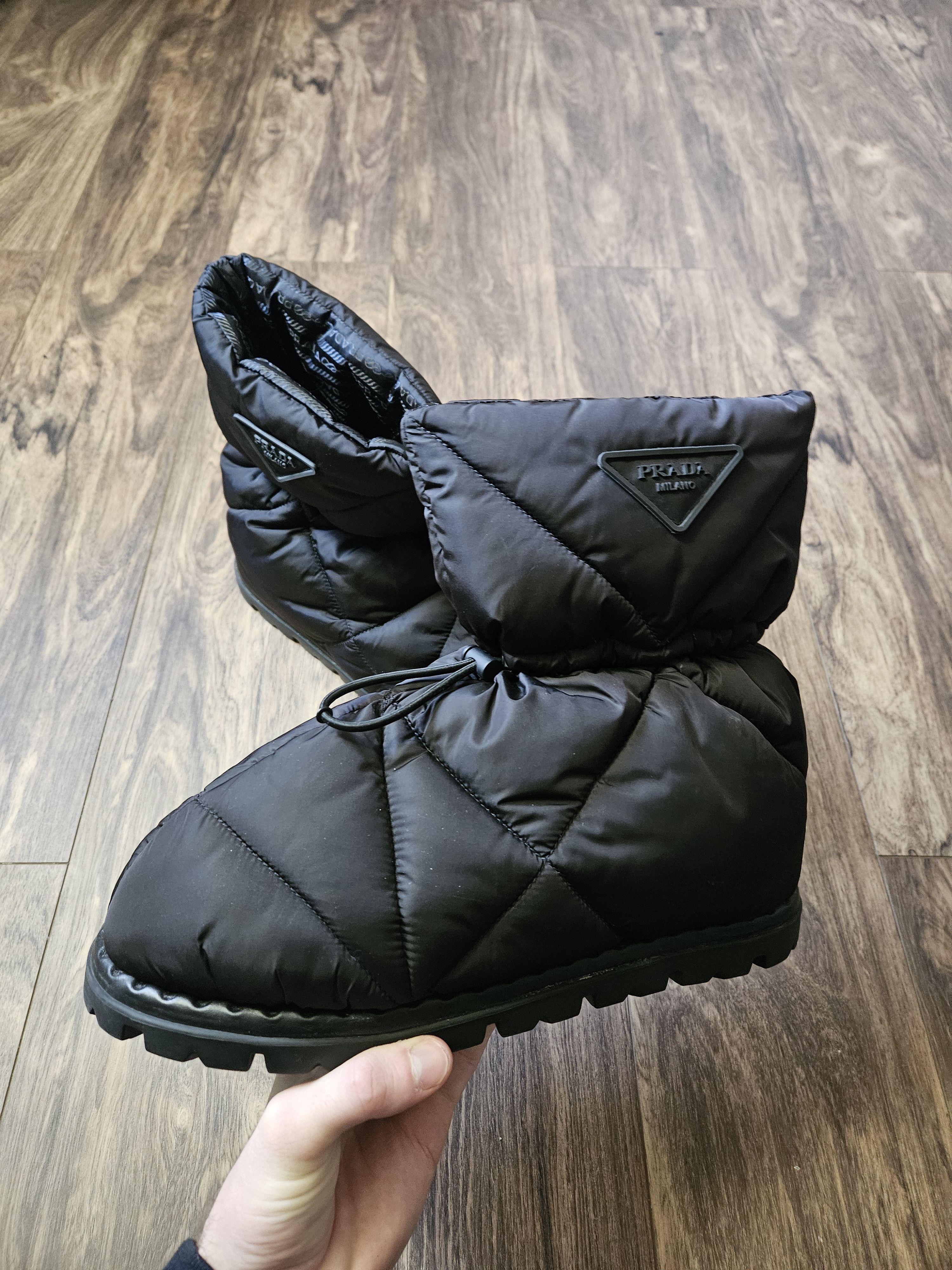 Prada Apres Ski Quilted Nylon Padder Puffer Ski Boots Size US 9 / EU 42 - 2 Thumbnail