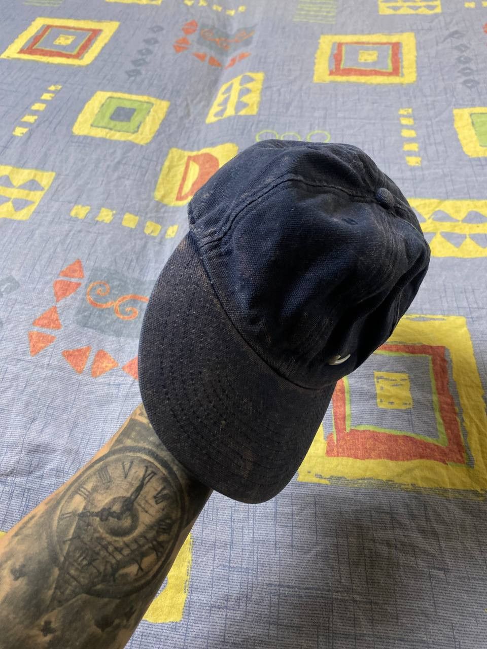 Nike 90s Nike Swoosh Vintage Y2K Retro Cap Hat Size ONE SIZE - 6 Thumbnail