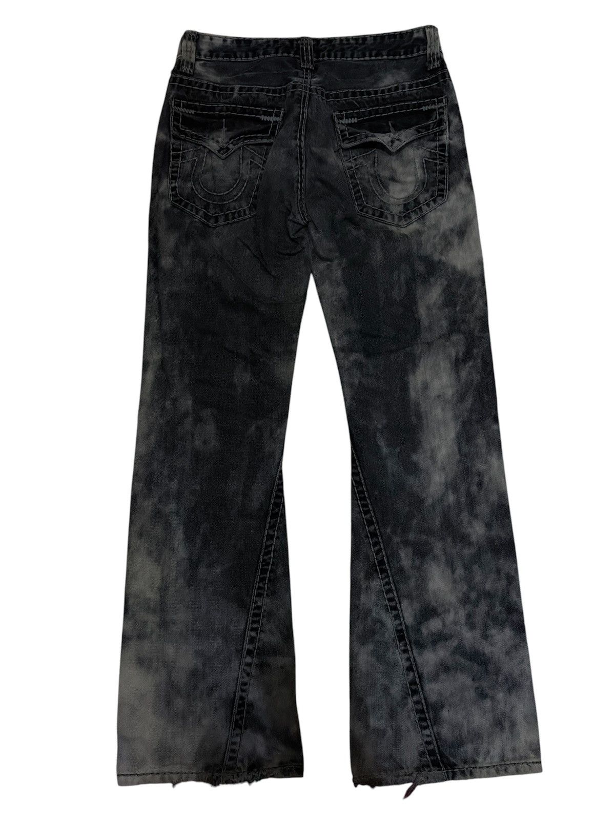 14th Addiction The Cross Dyed Flare Pants Size US 31 - 5 Thumbnail