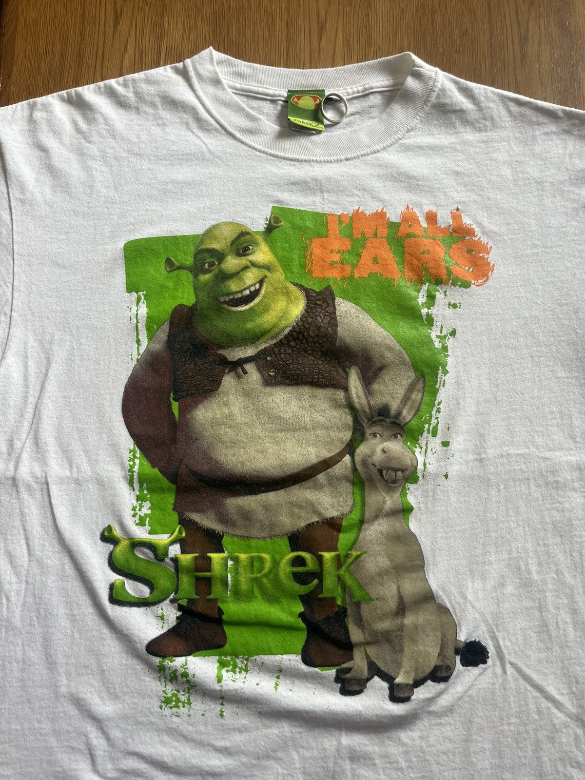 Disney Vintage SHREK i’m all Ears 2004’s Dreamworks film Tshirt Size US L / EU 52-54 / 3 - 6 Thumbnail