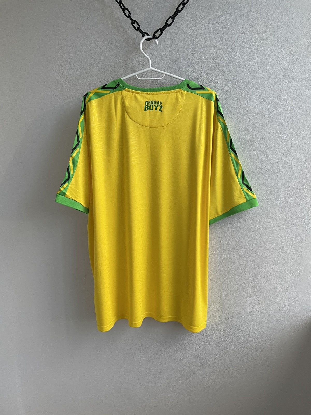 Other NEW Jamaica 2018 2019 Home Footbal Shirt Soccer Jersey Umbro Size US XXL / EU 58 / 5 - 12 Thumbnail