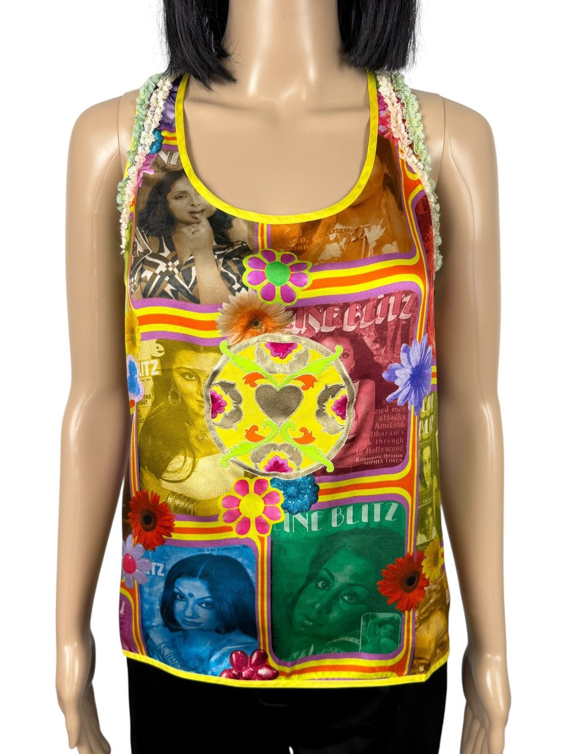 Manish Arora Manish Arora Silk Blouse Tank Top Printed size M Size M / US 6-8 / IT 42-44 - 2 Thumbnail