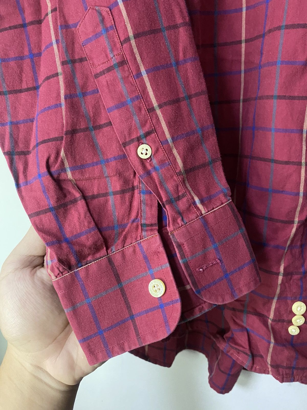 Burberry Vintage Burberry Plaid Novacheck Button Up longsleeve shirt Size US L / EU 52-54 / 3 - 5 Thumbnail