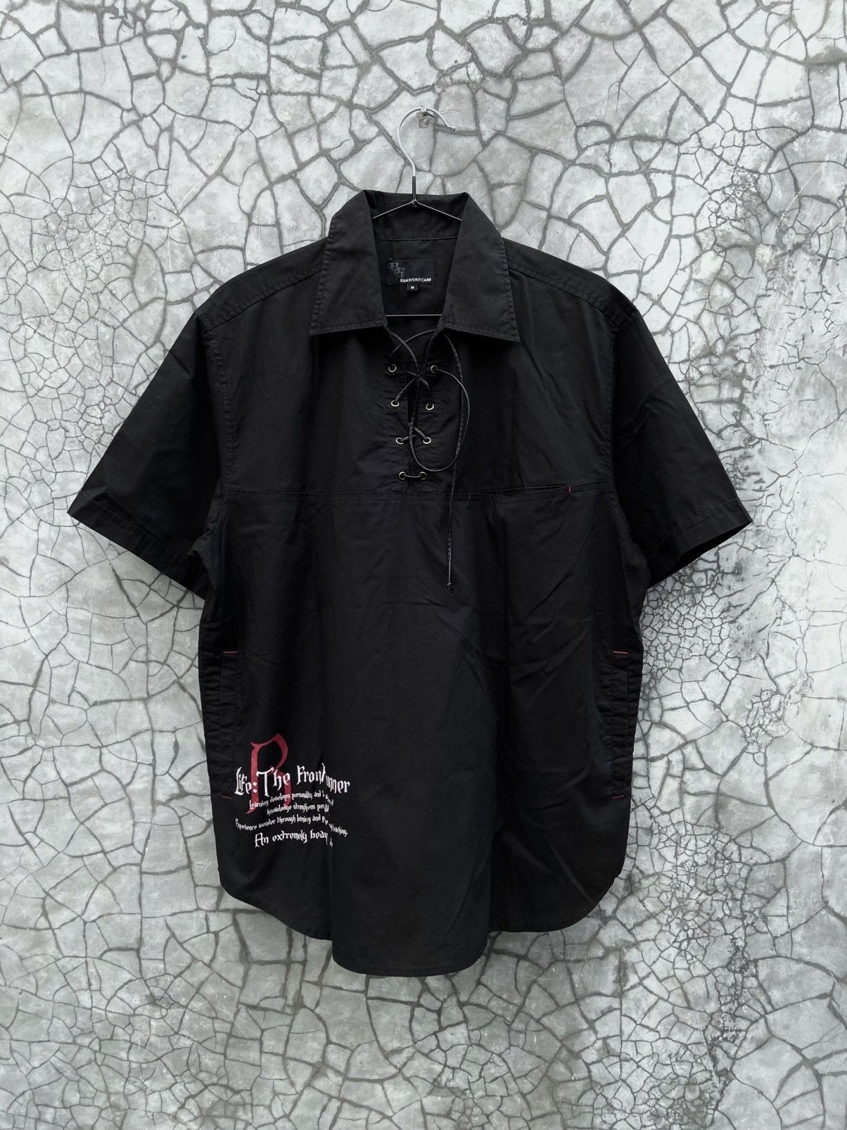 Beauty Beast × If Six Was Nine × Le Grande Bleu (L.G.B.) Beaumont Carr Poem Vkei Harajuku Punk Rock Gothic Bondage Size US M / EU 48-50 / 2 - 1 Thumbnail