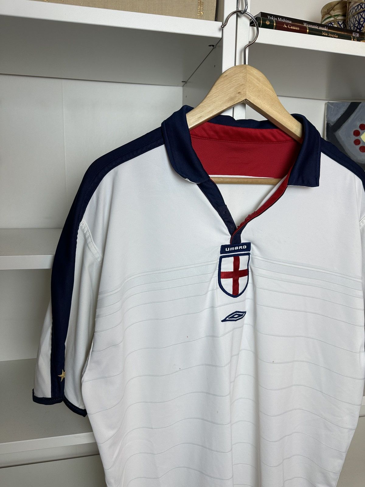 Umbro Vintage Umbro England 03 04 05 reversible soccer kit Size US XL / EU 56 / 4 - 2 Thumbnail
