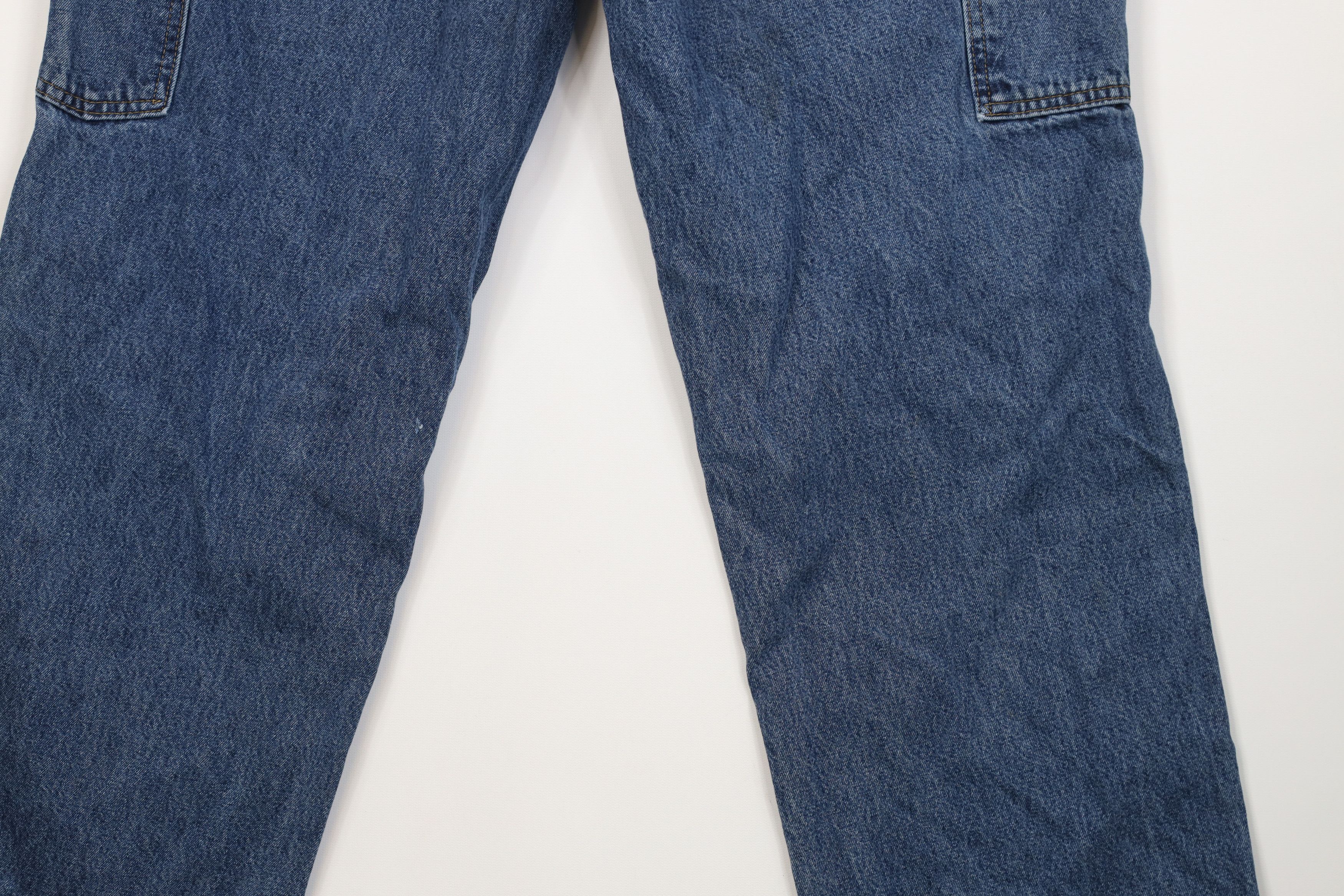 Carhartt Vintage Y2K Carhartt Wide Leg Original Dungaree Denim Jeans Size US 34 / EU 50 - 15 Thumbnail