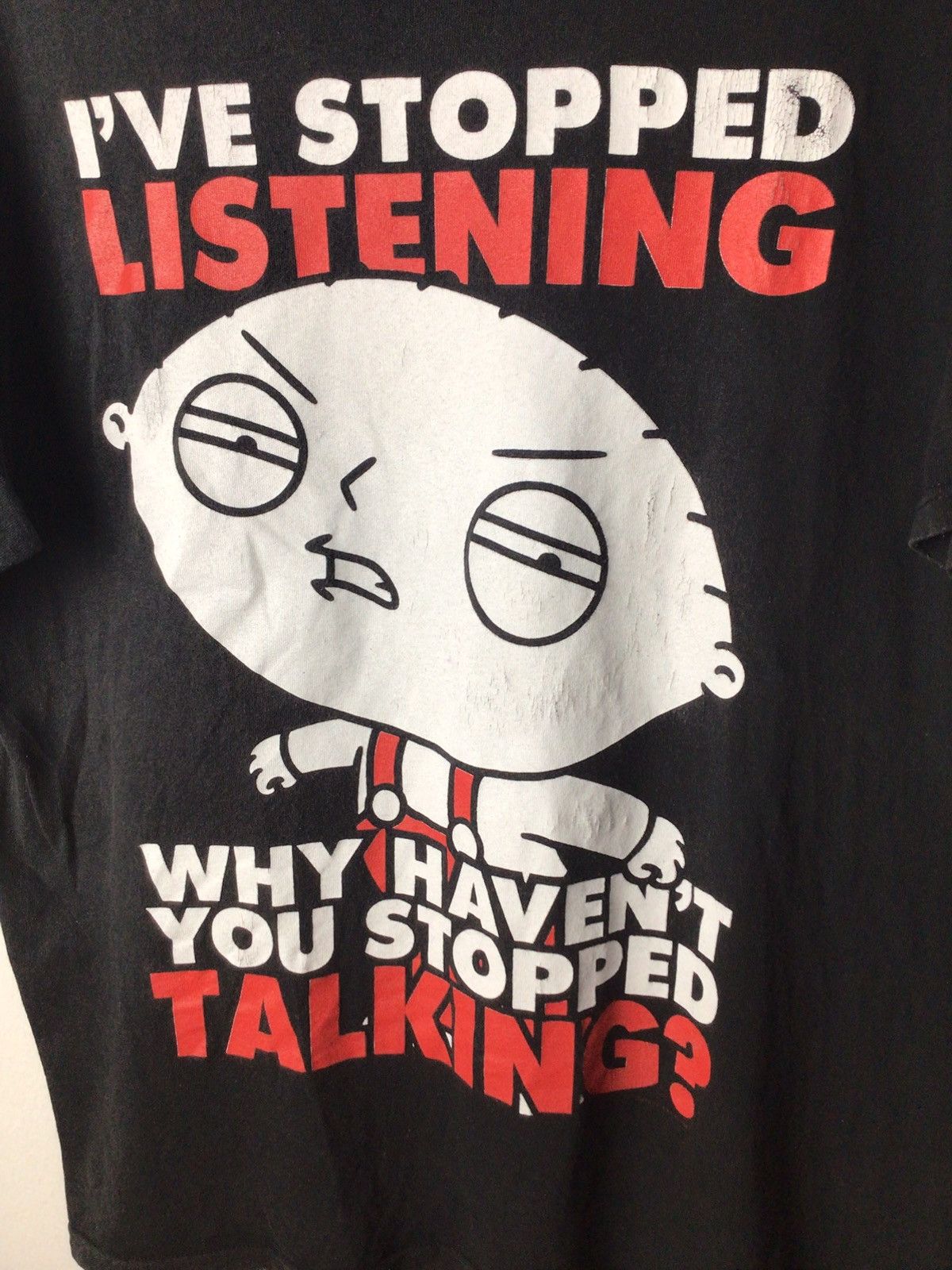 Cartoon Network Family Guy Stevie Stop Talking 00's Size US L / EU 52-54 / 3 - 3 Thumbnail