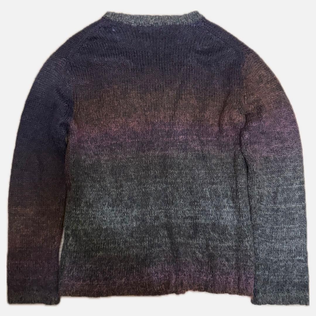 Yohji Yamamoto Yohji Yamamoto pour homme Gradient Mohair Knit Size US L / EU 52-54 / 3 - 2 Thumbnail