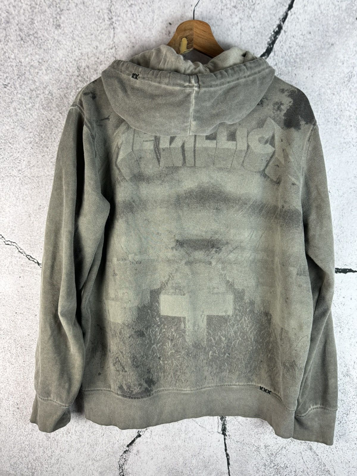 Band Tees Vintage Metallica Full Print Metal Band Zip Hoodie Size US M / EU 48-50 / 2 - 1 Thumbnail