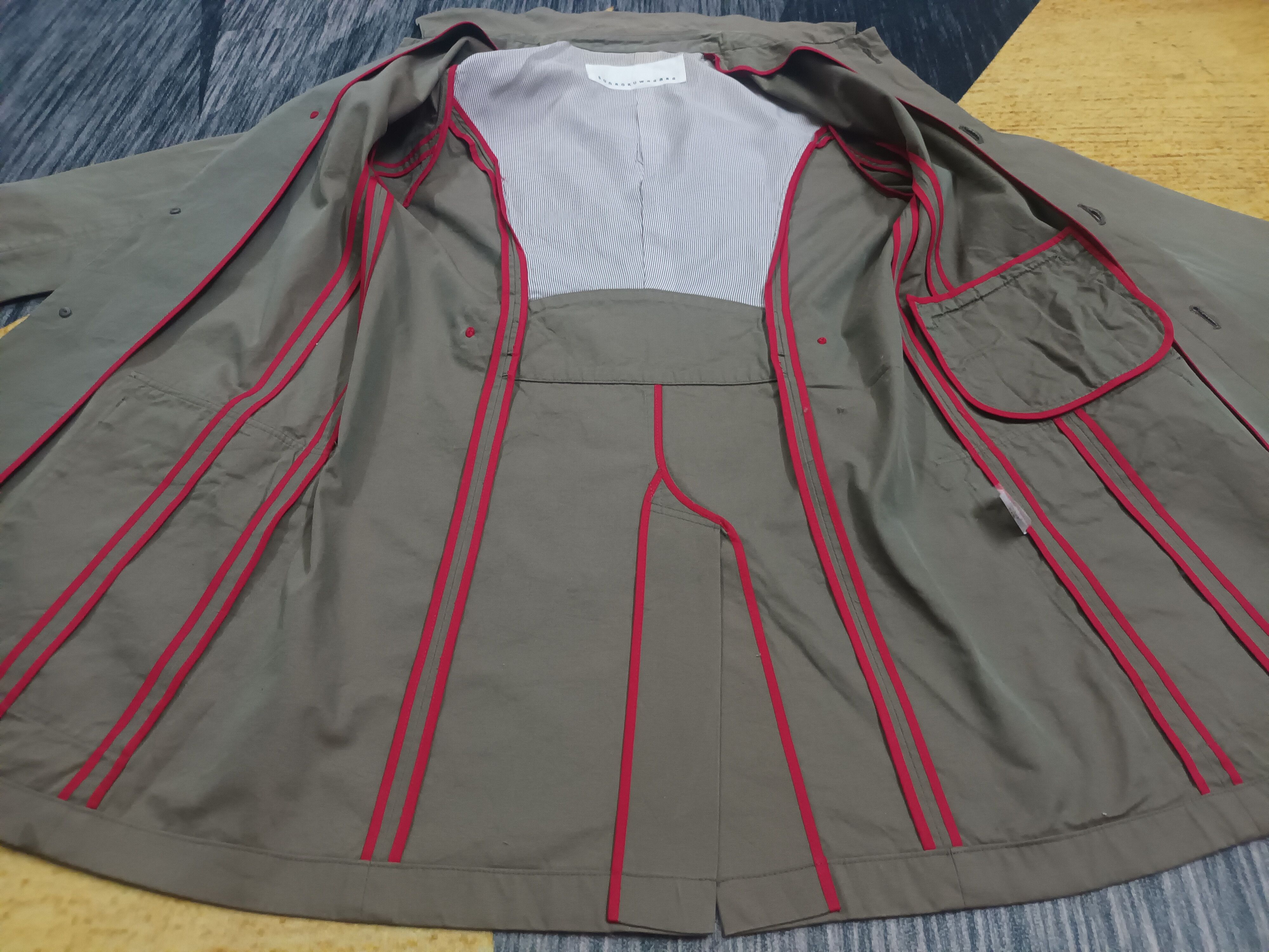 Issey Miyake 🔥 ISSEY MIYAKE SUNAO KUWAHARA BUTTON UP COAT / JACKET 🔥 Size S / US 4 / IT 40 - 14 Thumbnail