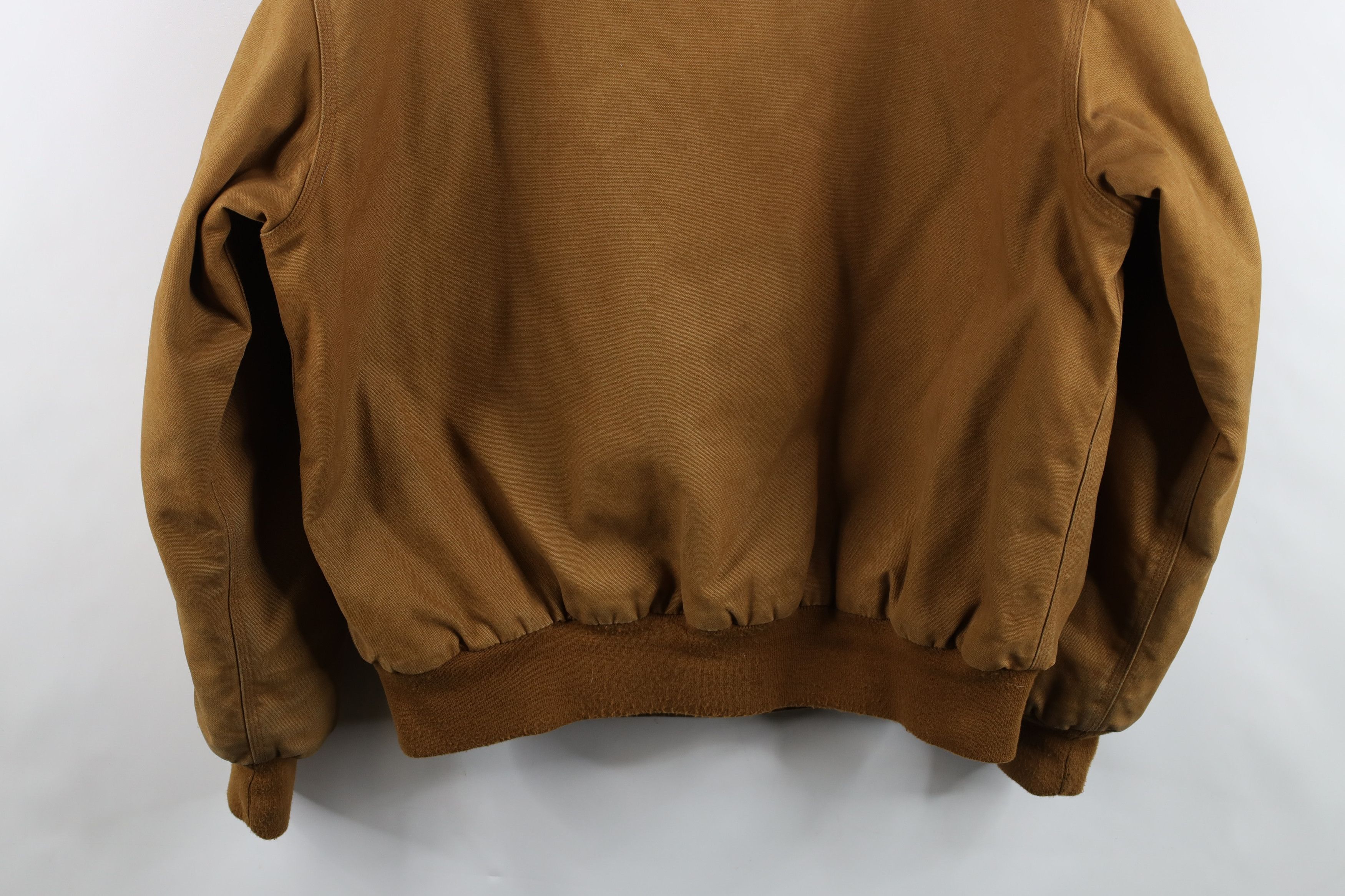 Vintage Vintage Corning Quilted Canvas Hooded Work Jacket Brown Size US XL / EU 56 / 4 - 16 Thumbnail